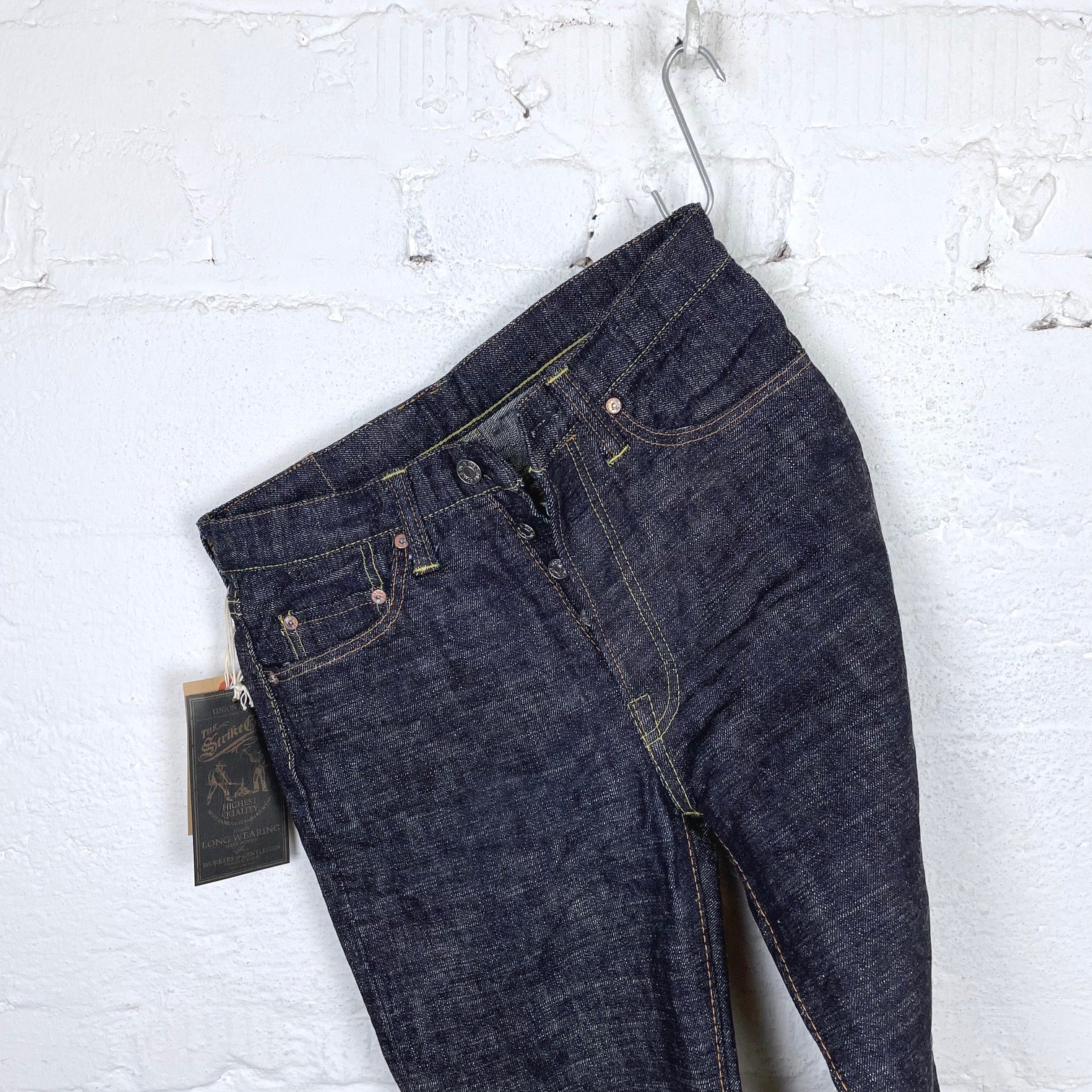 the strike gold | sg7103 17oz heavy slub regular straight jeans - Image 5