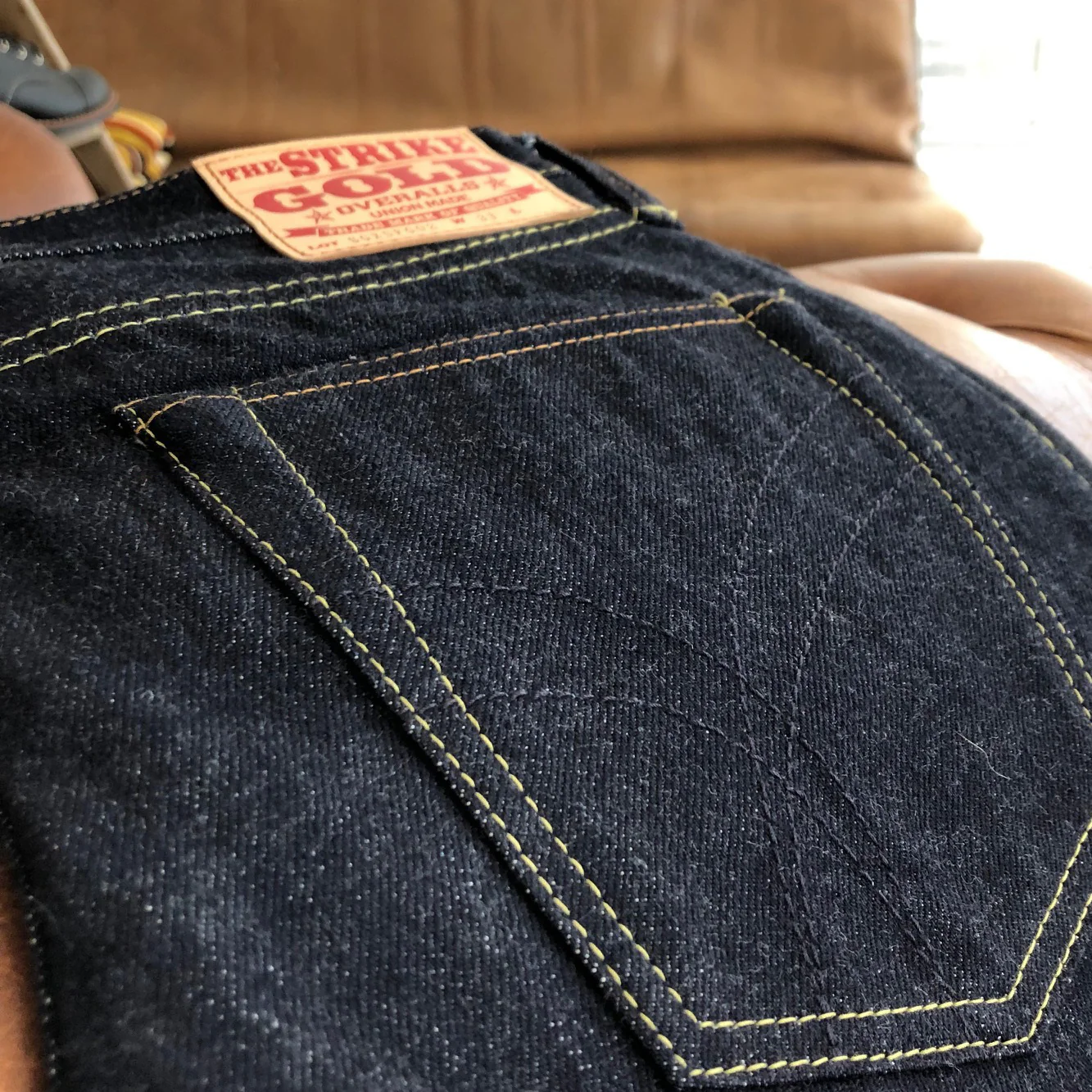the strike gold x stuf|f | sgxsfgo2 12oz lightweight slub jeans - Image 10