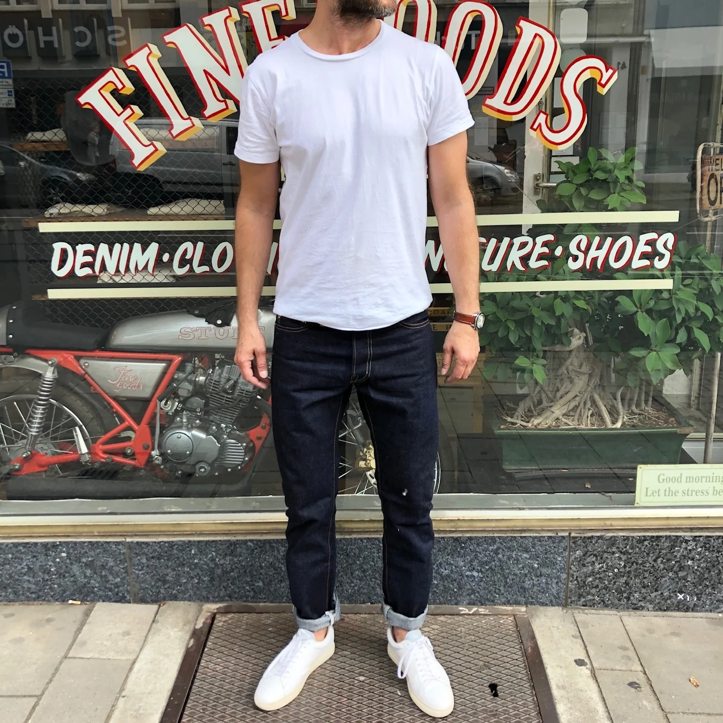 the strike gold x stuf|f | sgxsfgo2 12oz lightweight slub jeans - Image 3