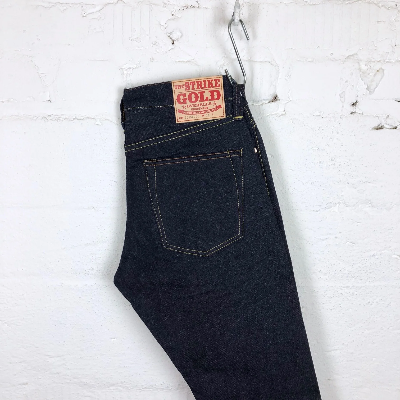 the strike gold x stuf|f | sgxsfgo2 12oz lightweight slub jeans - Image 4