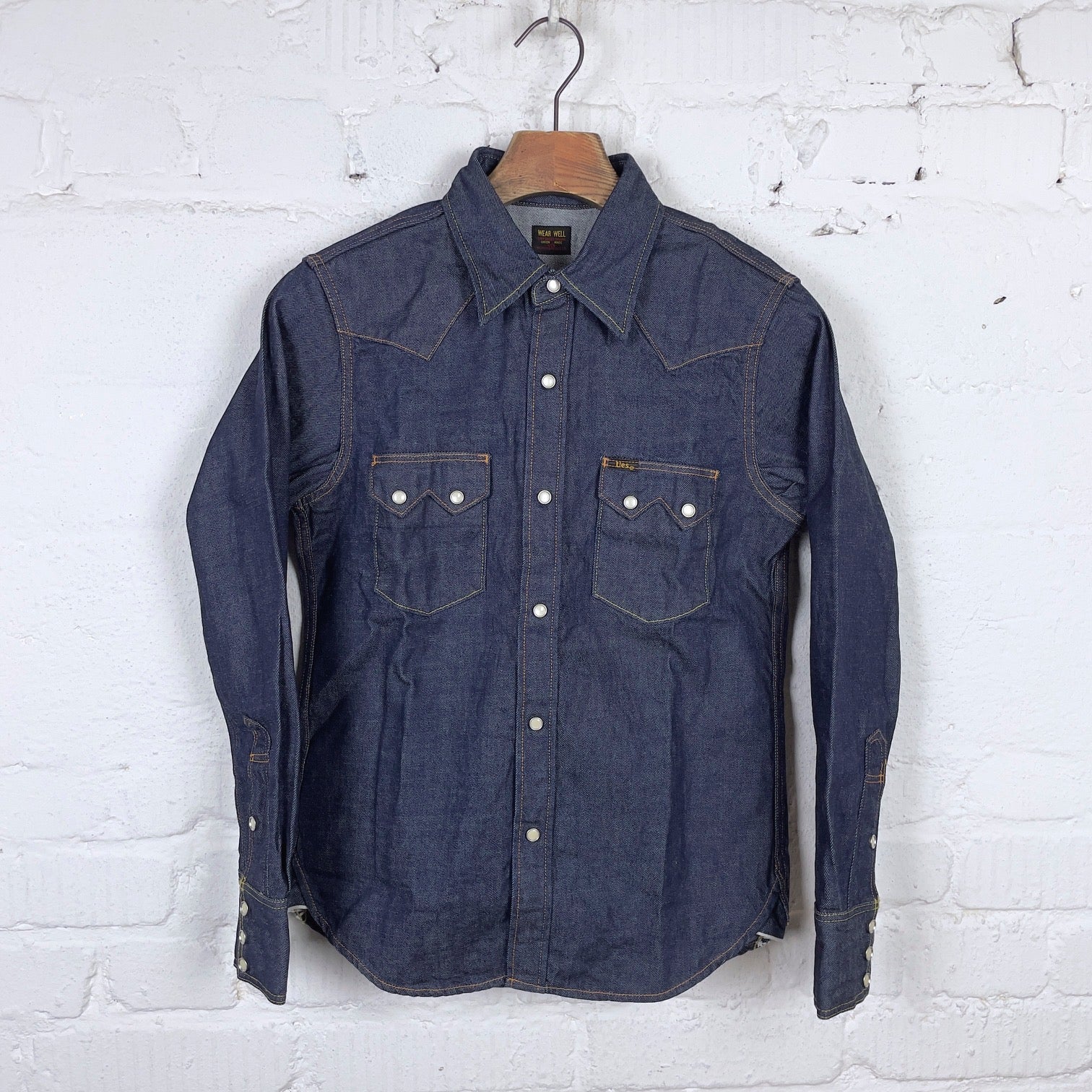 ues | 505w denim western shirt