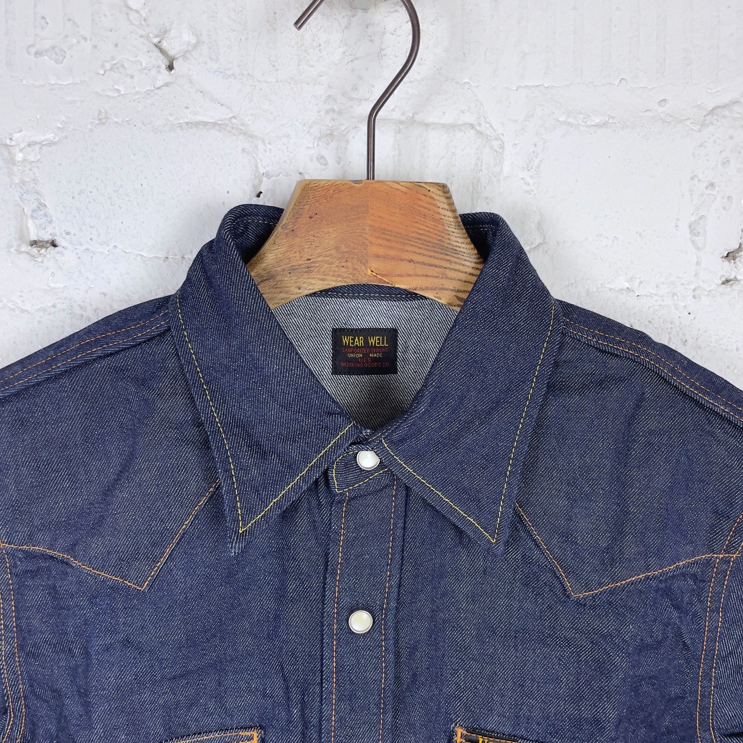 ues | 505w denim western shirt - Image 5