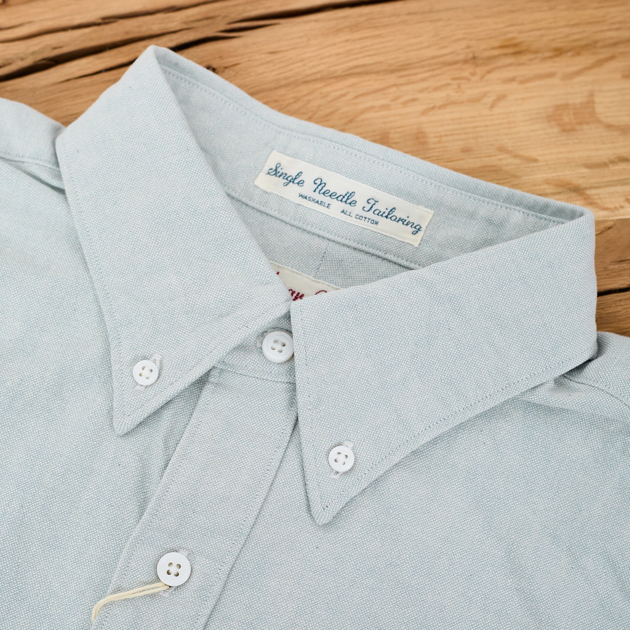 ues | bd oxford shirt indigo light - Image 4