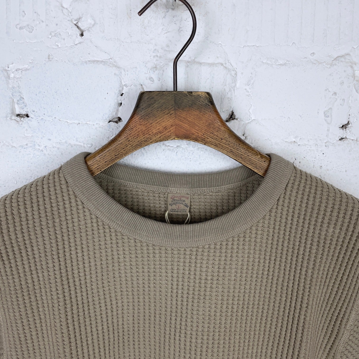 ues | big waffle tee beige - Image 5