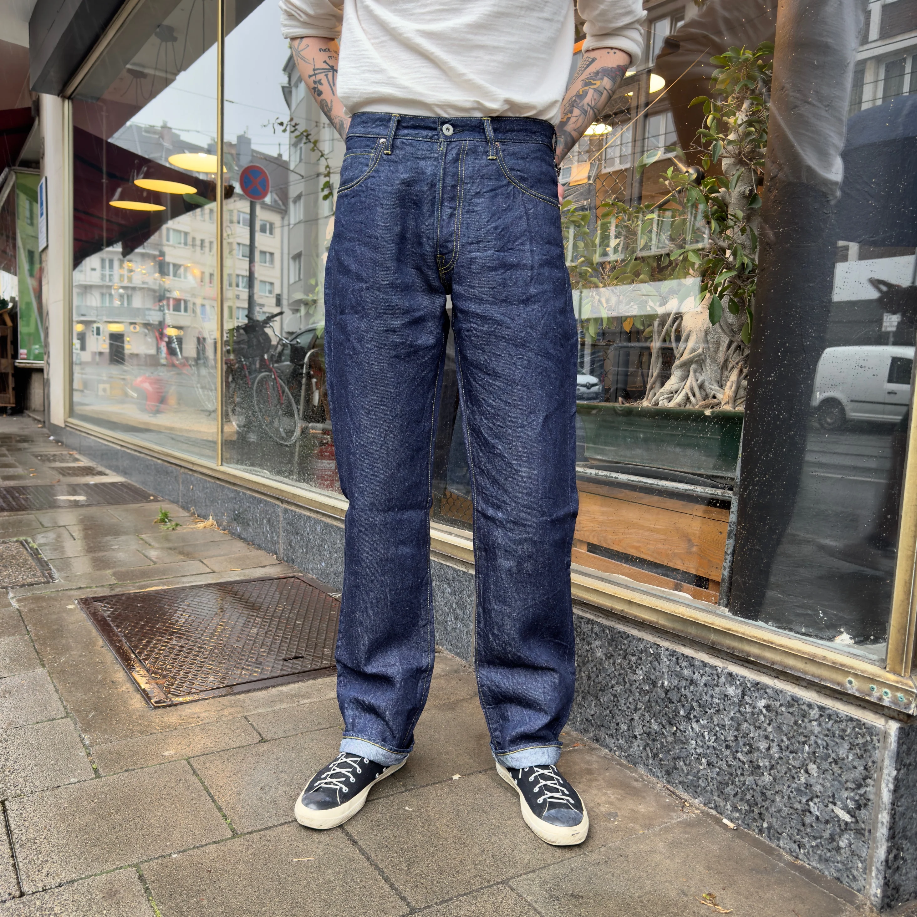 ues | l400-ww post world war ll model linen denim - Image 3