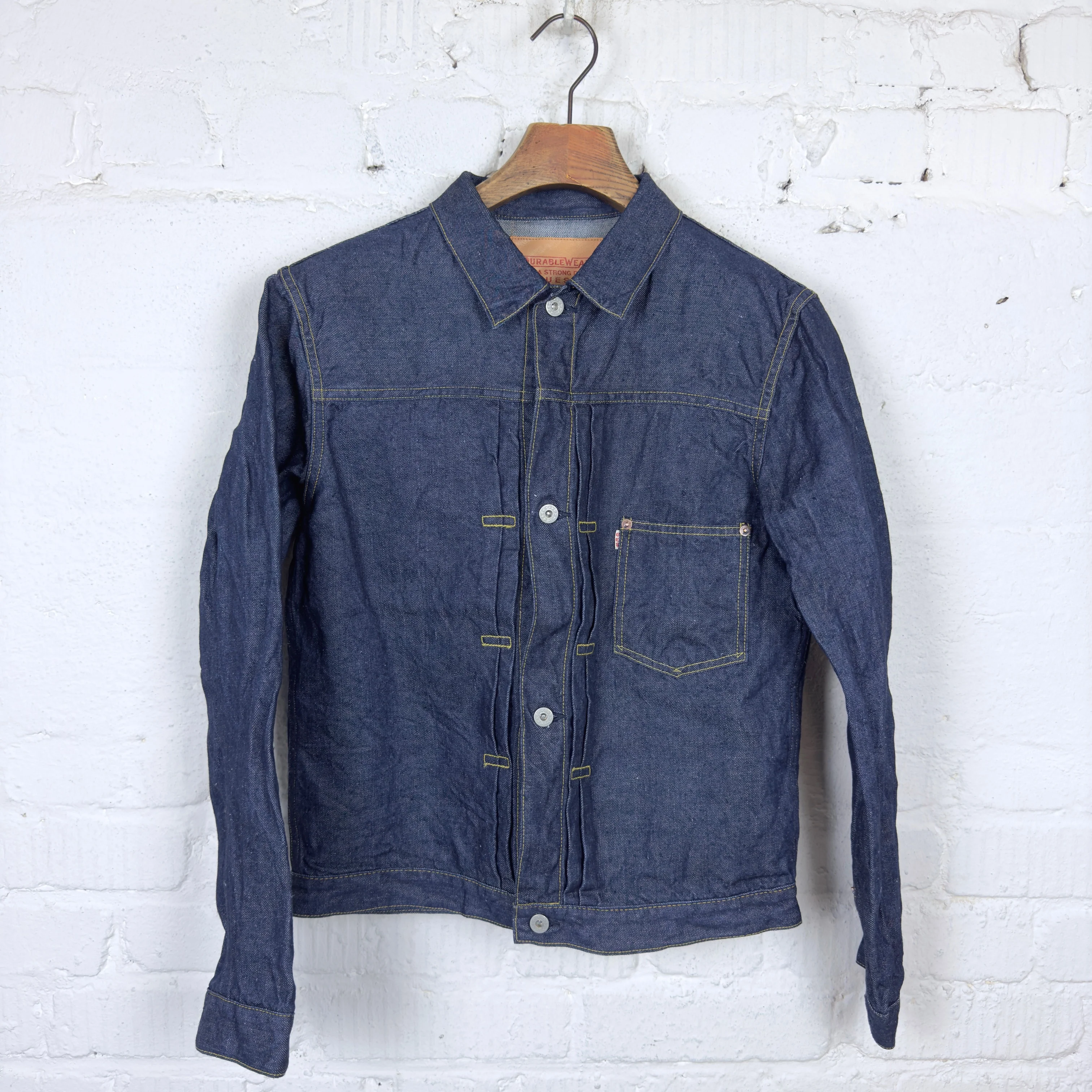ues | l900-j ww2 model linen denim jacket