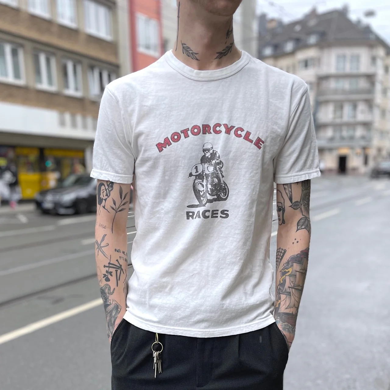 ues | motorcycle t-shirt - Image 2