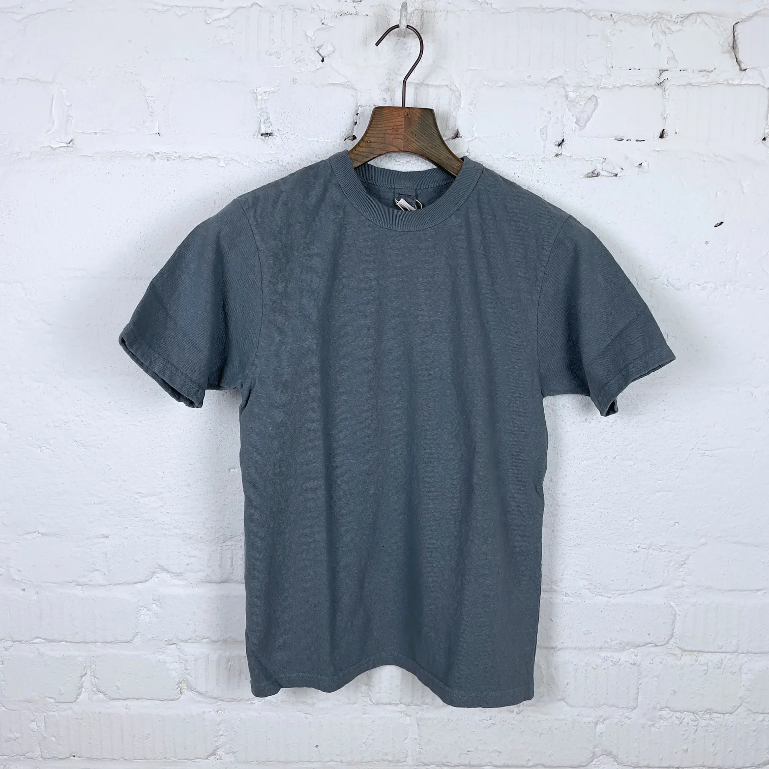 ues | no. 8. slub nep t-shirt - gray (blue)
