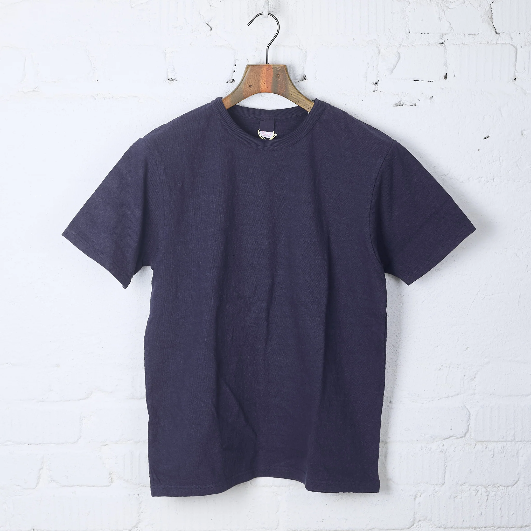 ues | no. 8. slub nep t-shirt - indigo