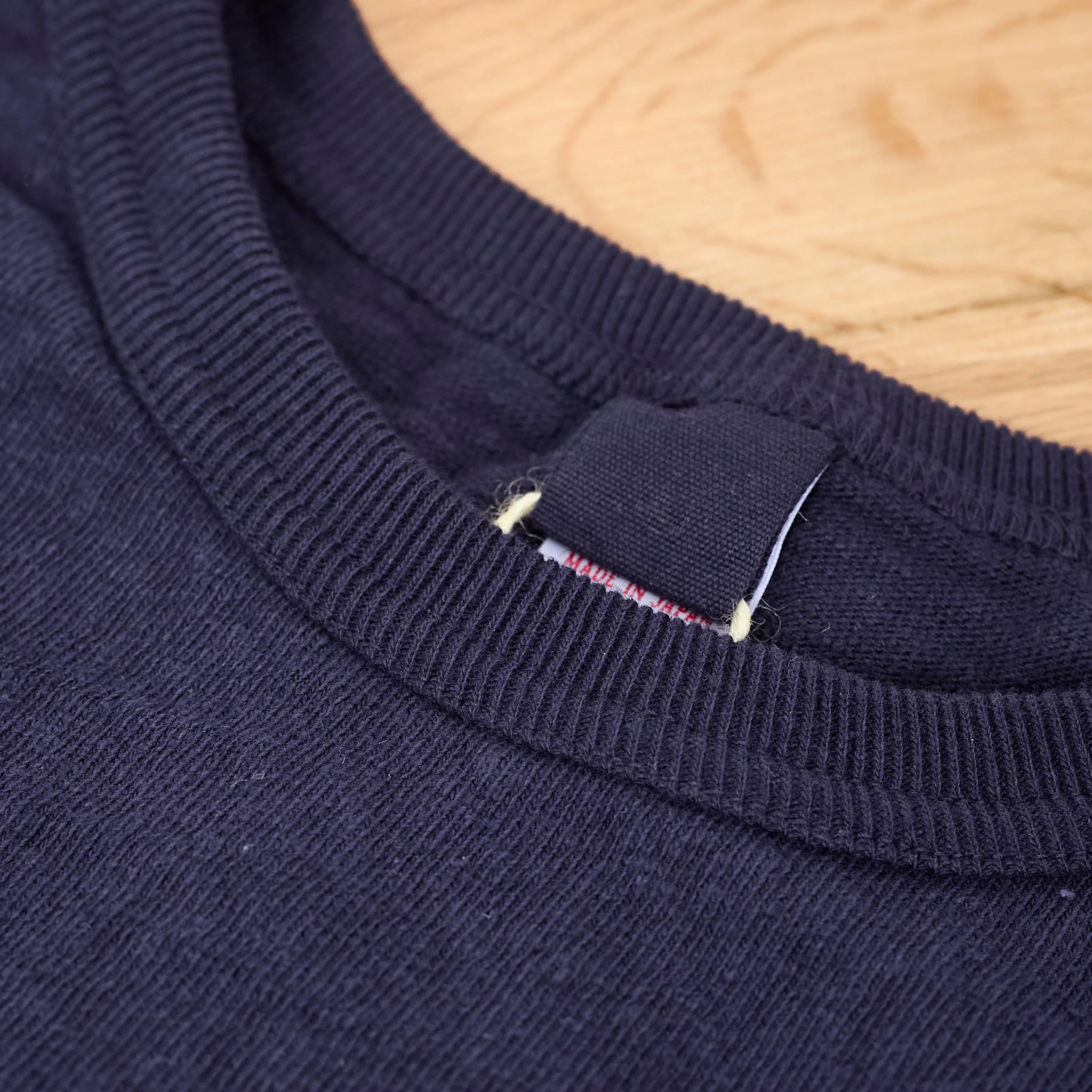 ues | no. 8. slub nep t-shirt - indigo - Image 3