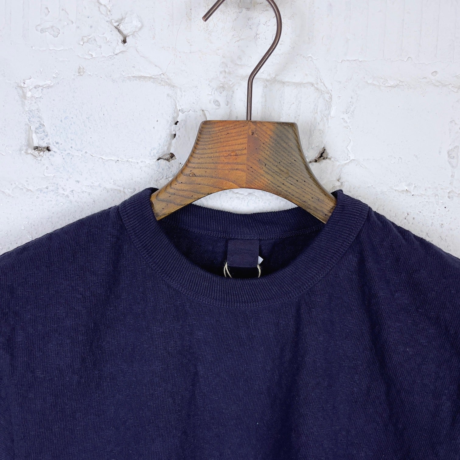 ues | no. 8. slub nep t-shirt - navy - Image 4