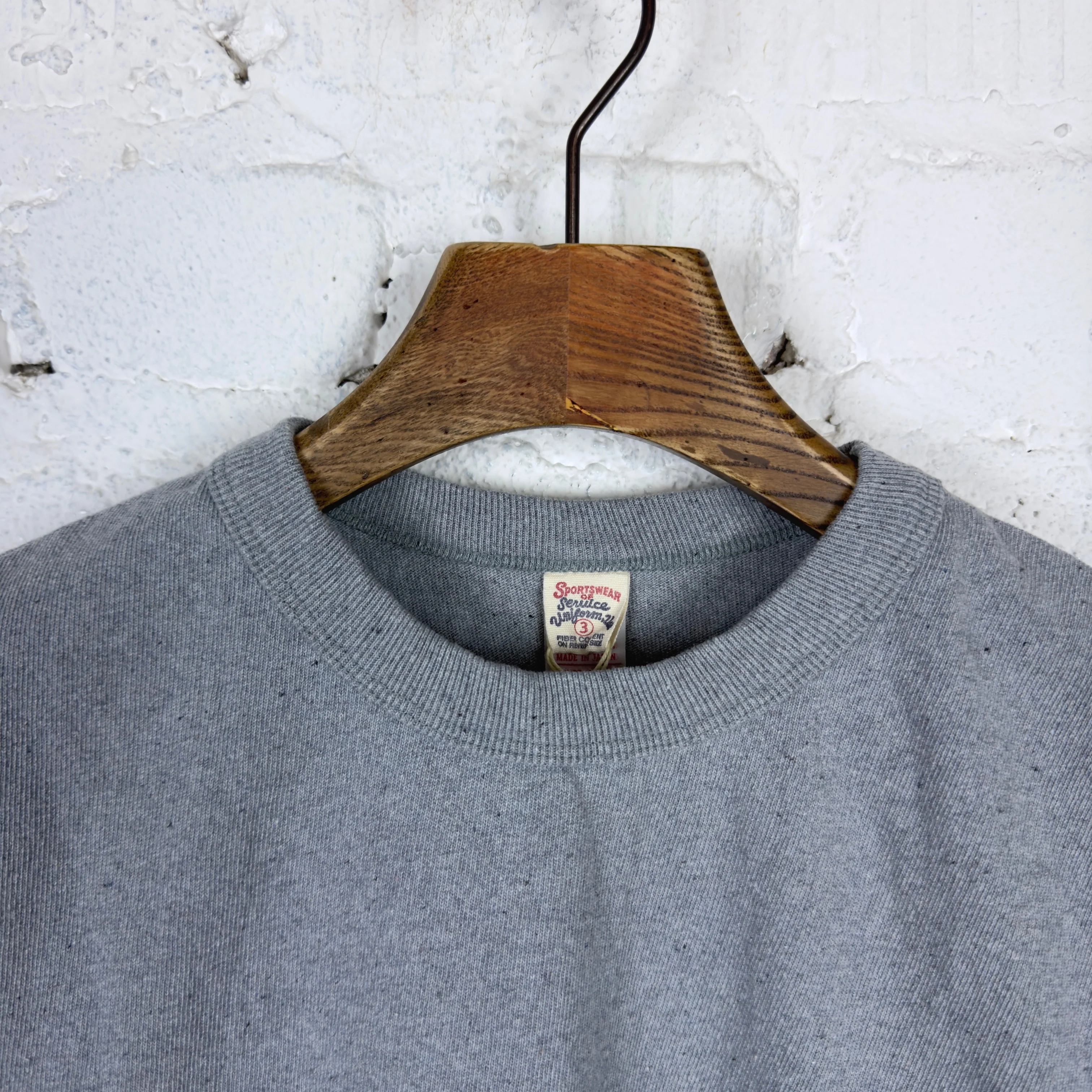 ues | recycled s/s denim t-shirt sax blue - Image 3