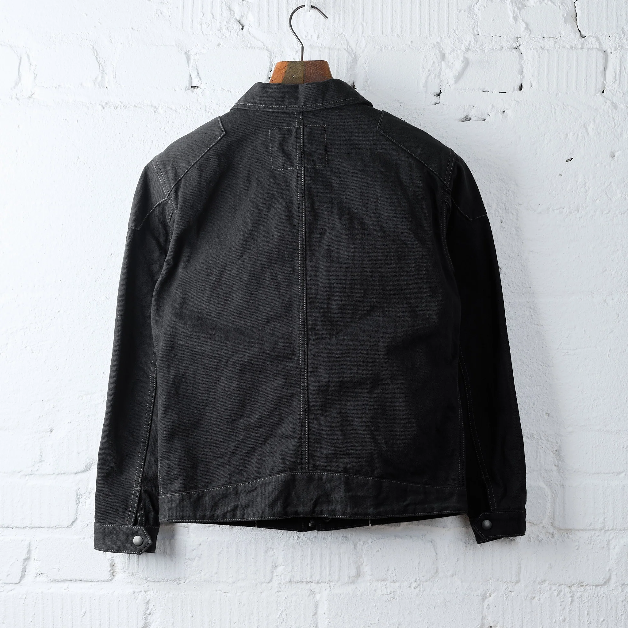 ues | single riders denim jacket - black - Image 3
