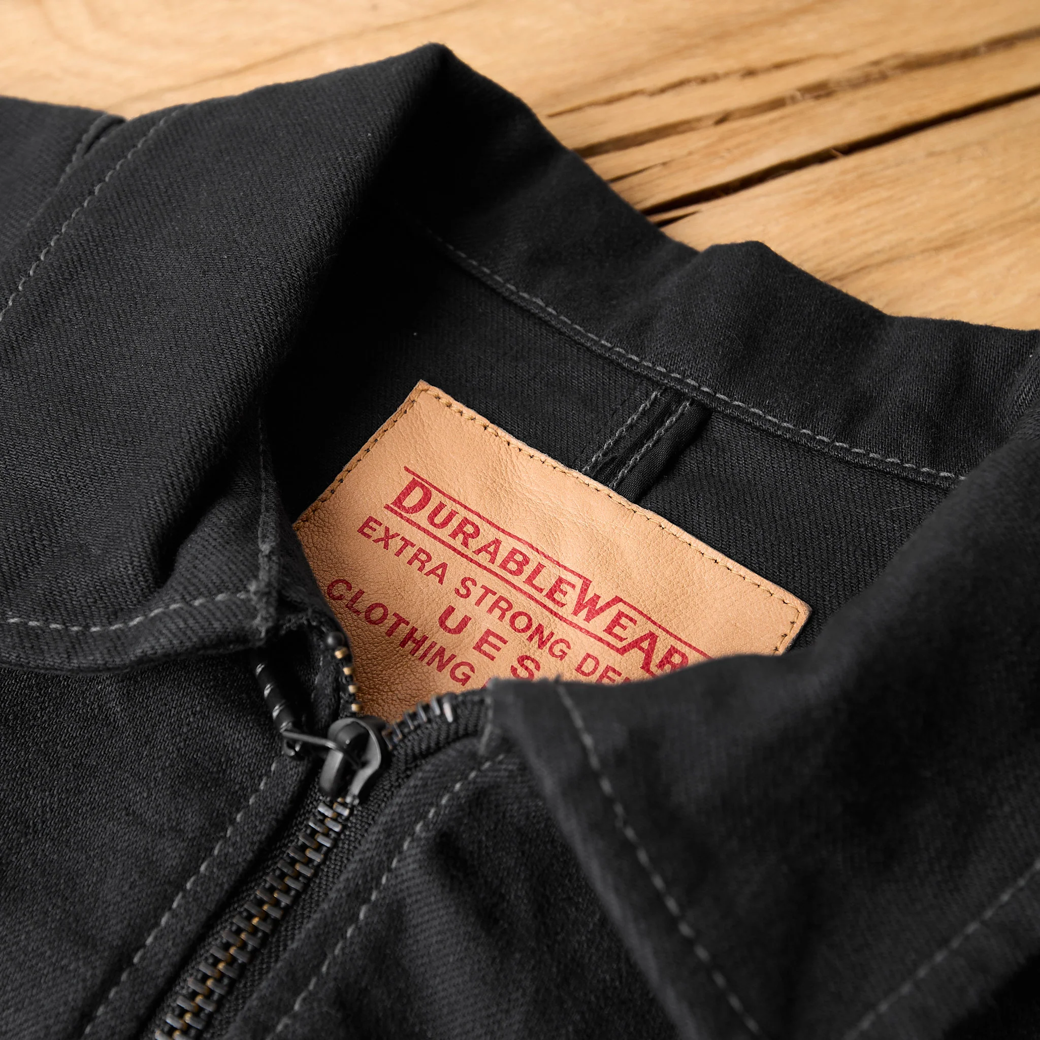 ues | single riders denim jacket - black - Image 4