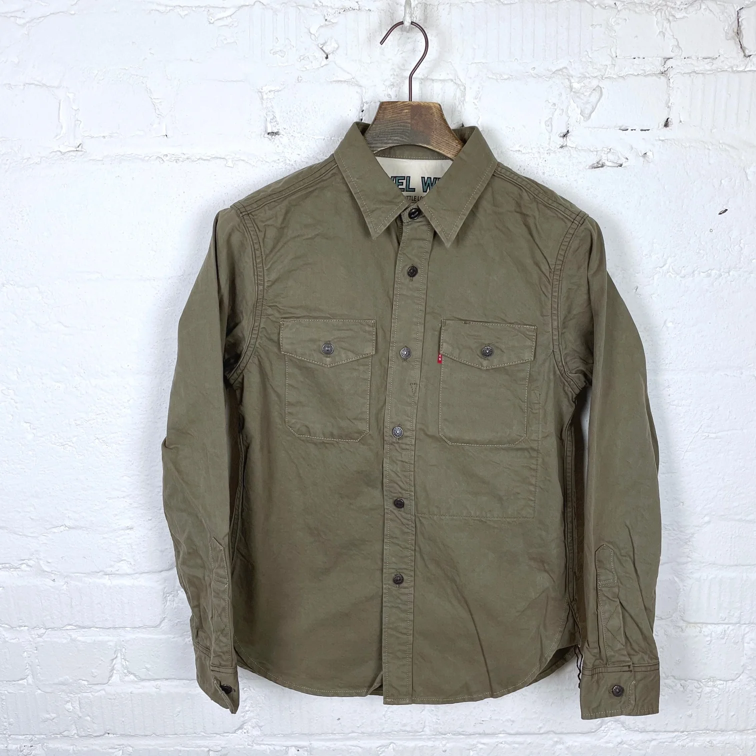 ues | traveler shirt olive