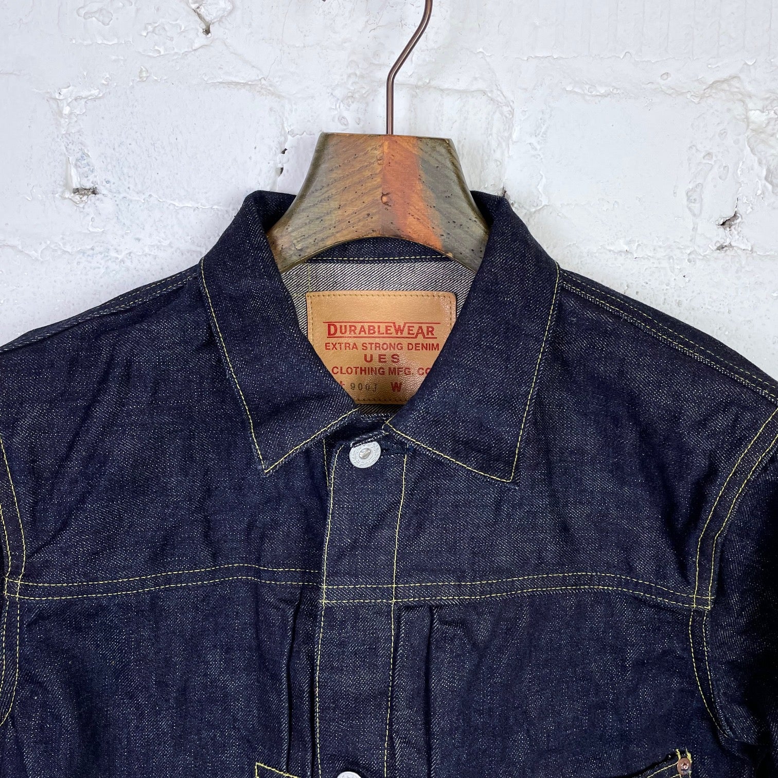 ues | w900-j post wwII model denim jacket - Image 3