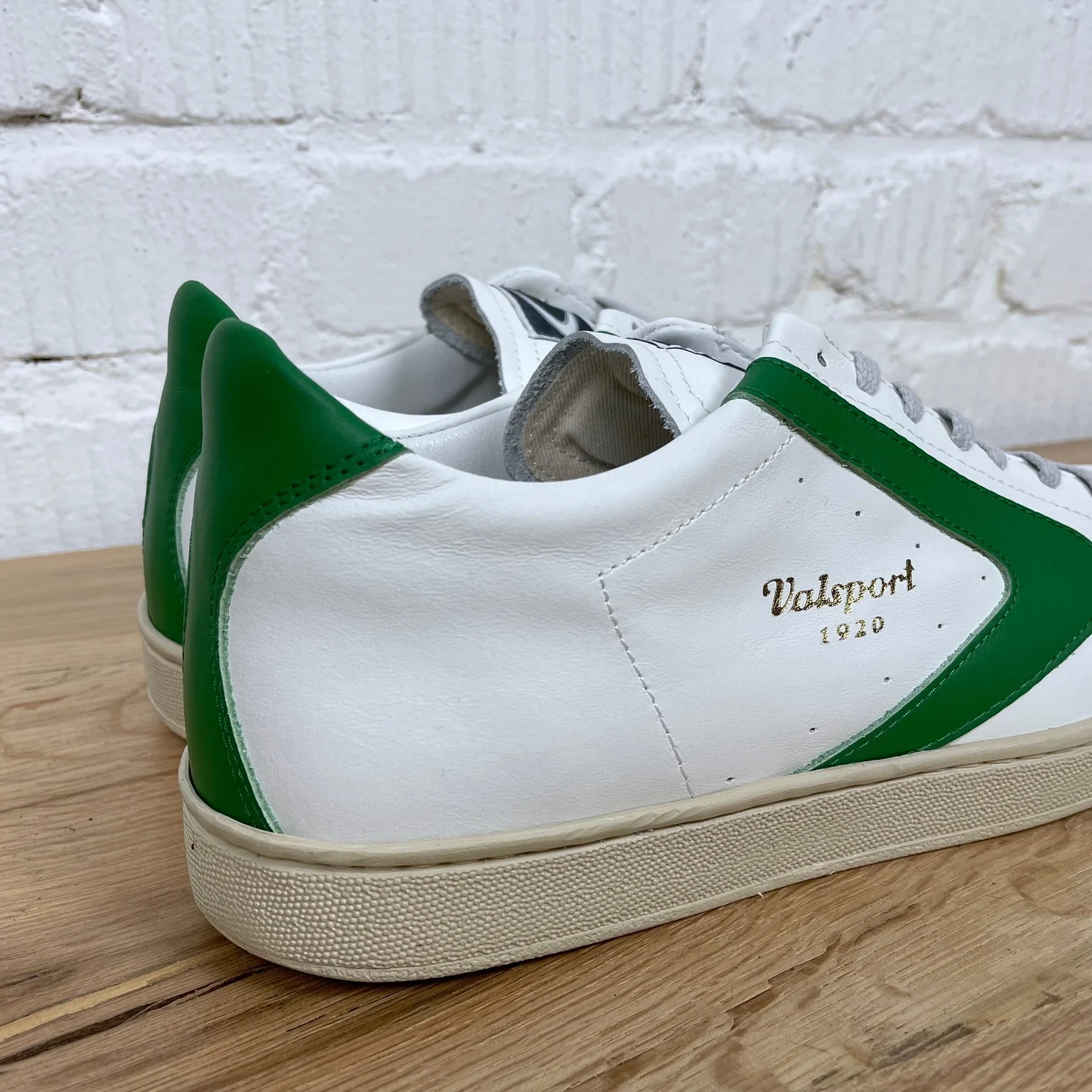 valsport 1920 | tournament classic leather bianco verde - Image 3