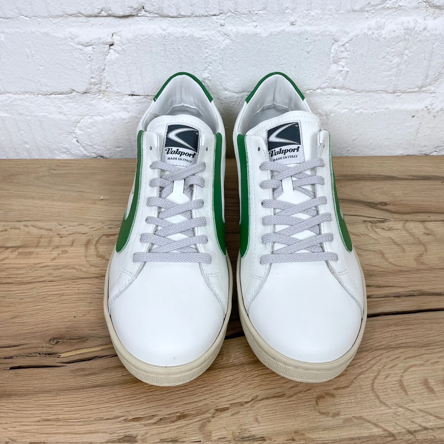 valsport 1920 | tournament classic leather bianco verde - Image 4