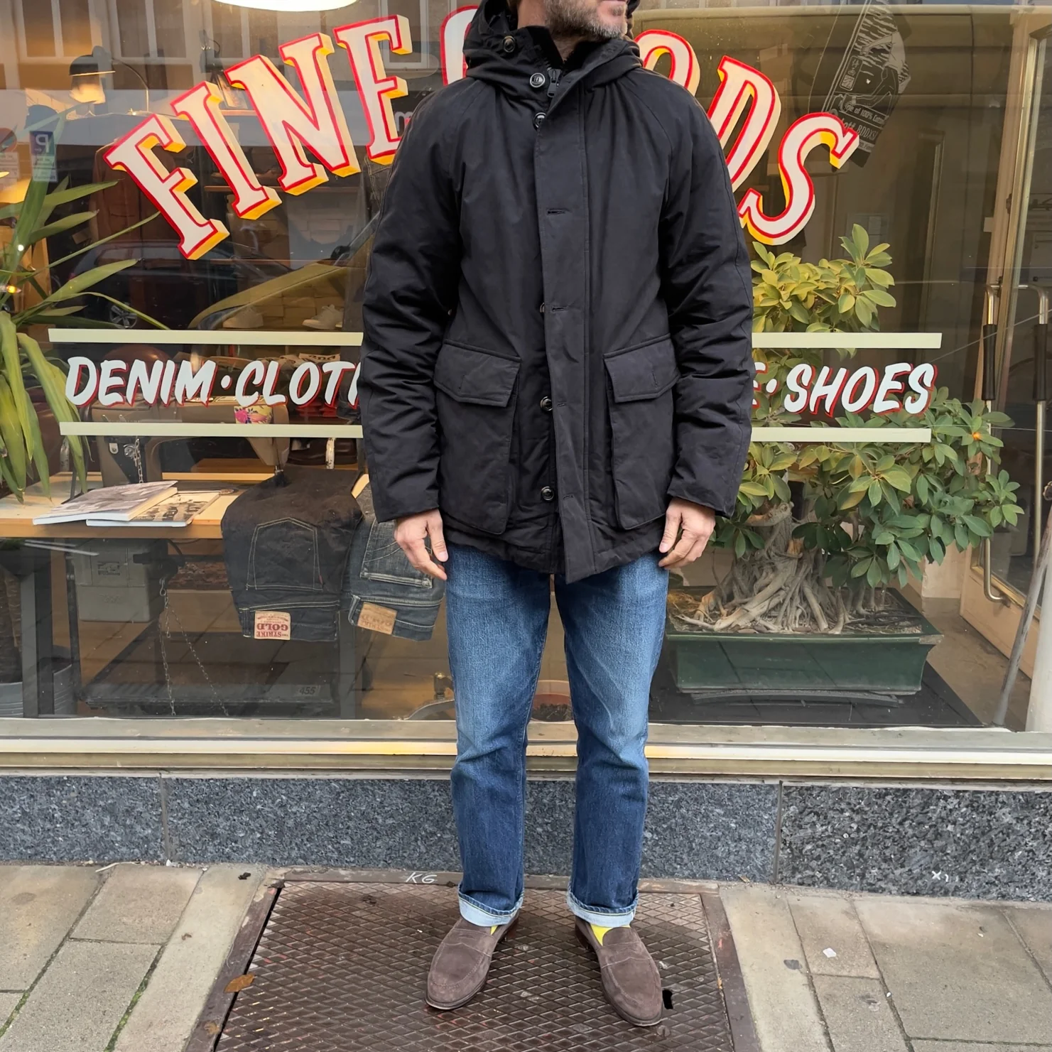 valstar | hooded jacket liam - navy - Image 2