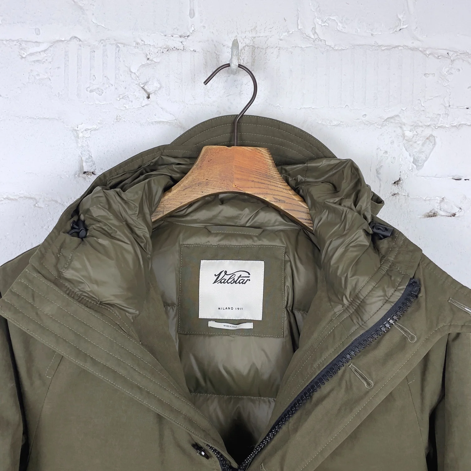 valstar | hooded jacket liam - testuggine - Image 4