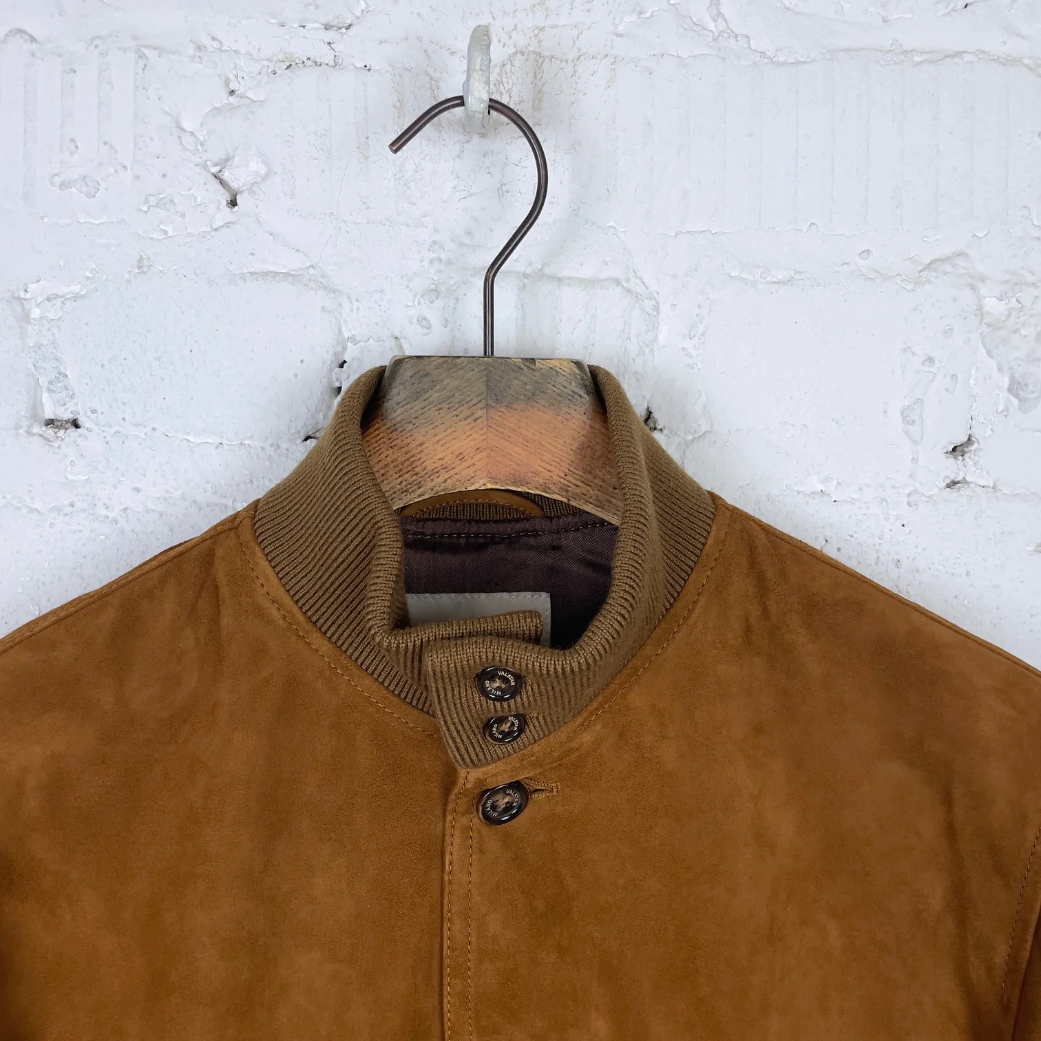 valstar | valstarino regular-fit lined suede bomber jacket sandal - Image 5