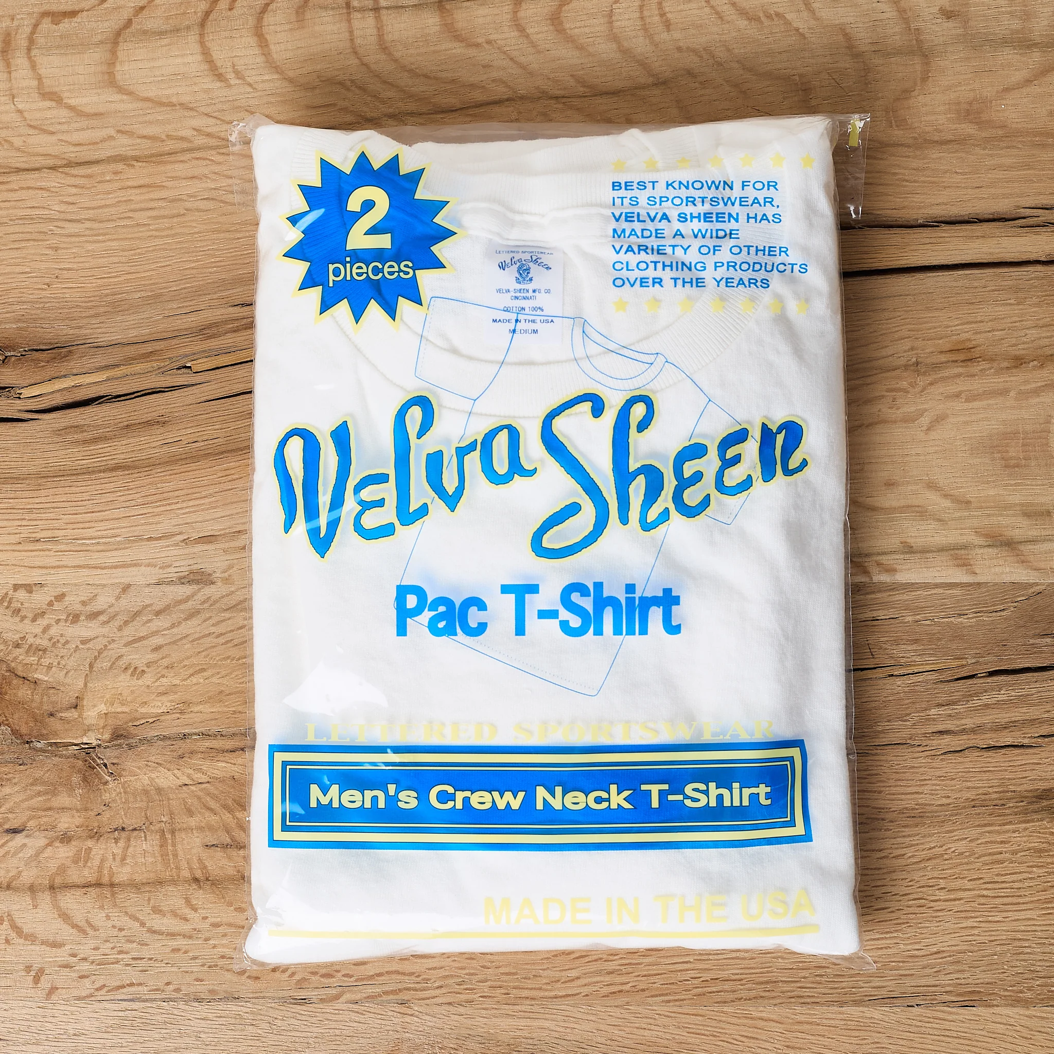 velva sheen | 2pack crewneck tee white