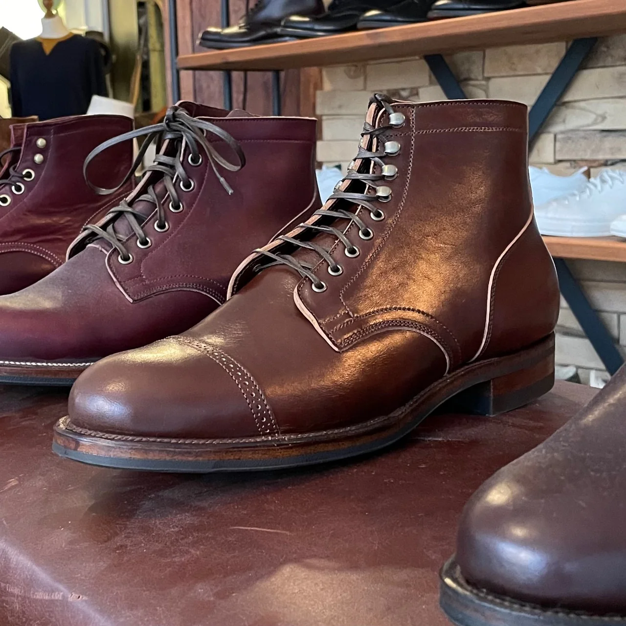 viberg | service boot 2030 bct - marrone sego horsebutt - Image 6