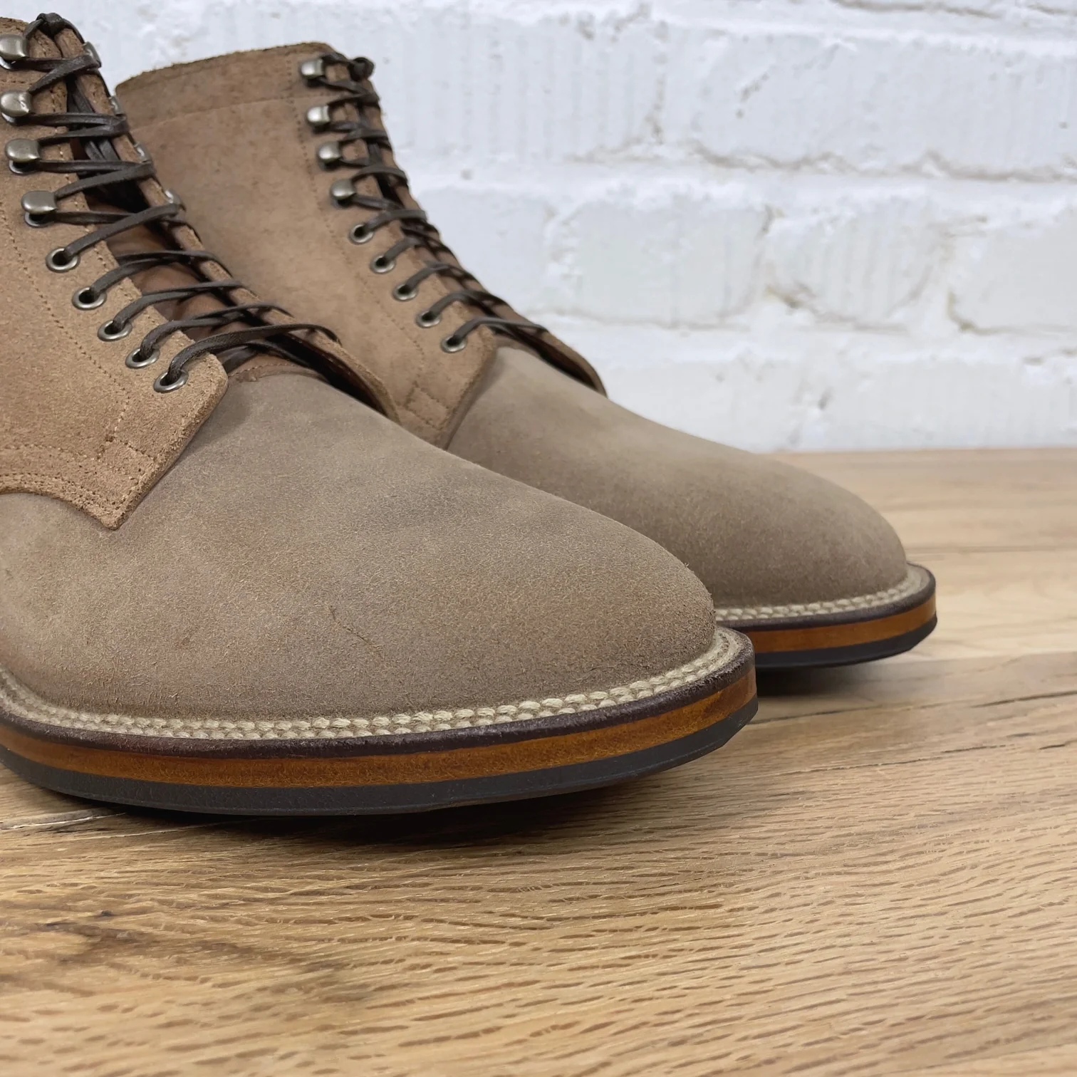 viberg x stuf|f | marine field shoe 2020 - roughout - Image 3