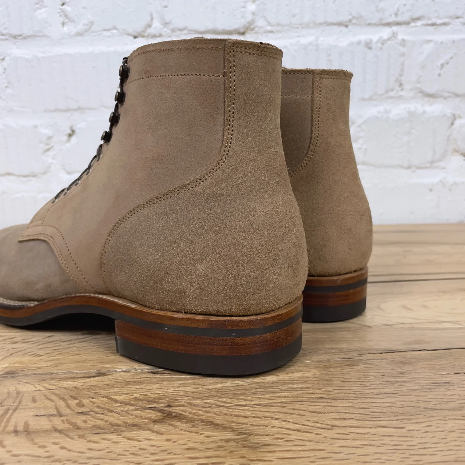 viberg x stuf|f | marine field shoe 2020 - roughout - Image 4