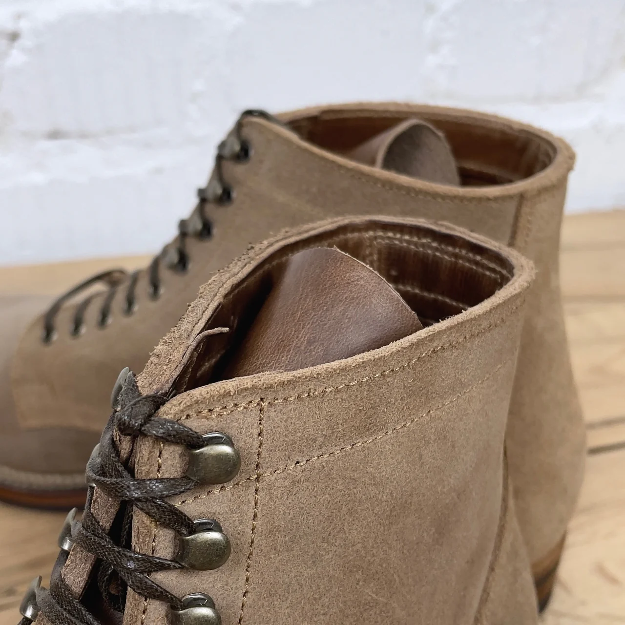 viberg x stuf|f | marine field shoe 2020 - roughout - Image 5