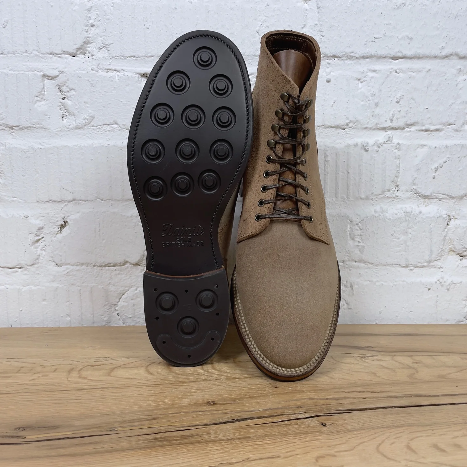 viberg x stuf|f | marine field shoe 2020 - roughout - Image 6
