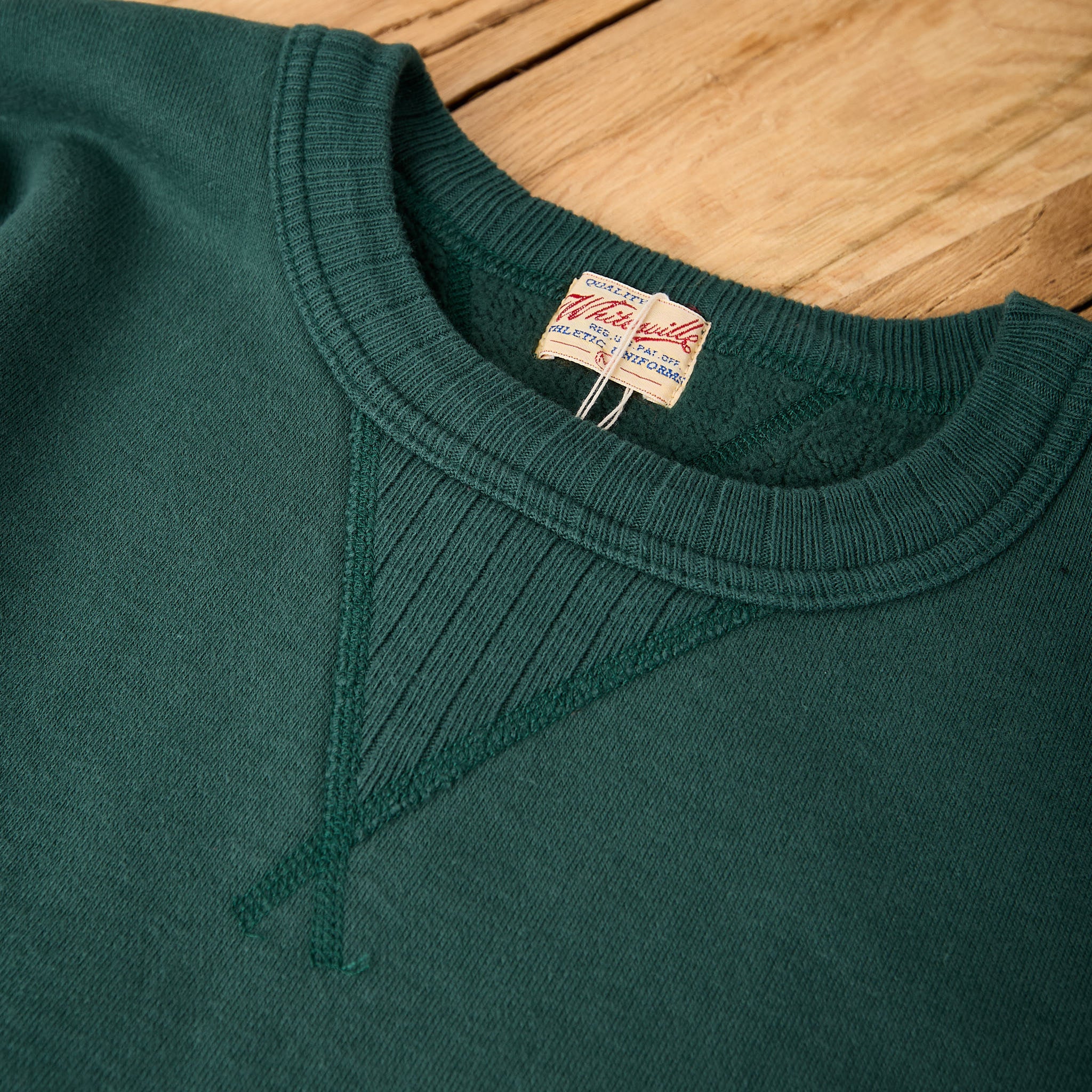 whitesville | wv67728 heavy sweat shirt - green - Image 4