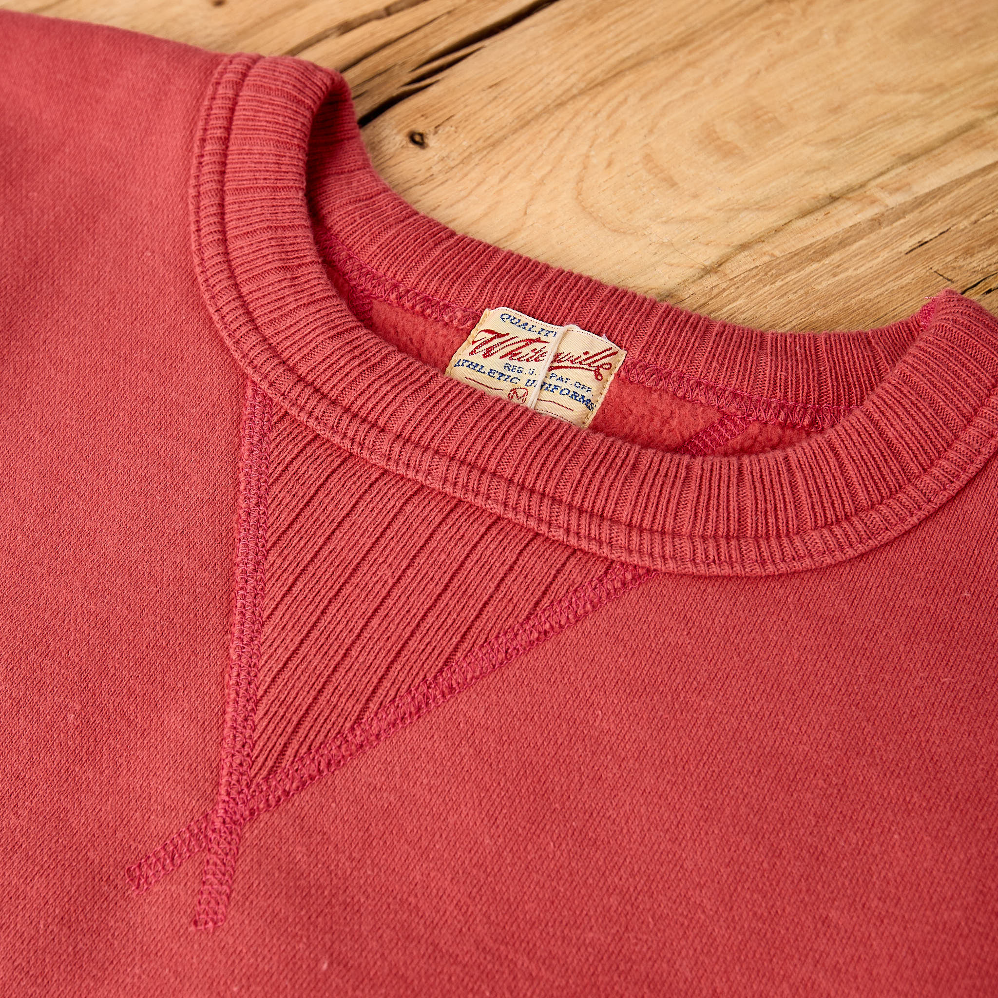 whitesville | wv67728 heavy sweat shirt - red - Image 4