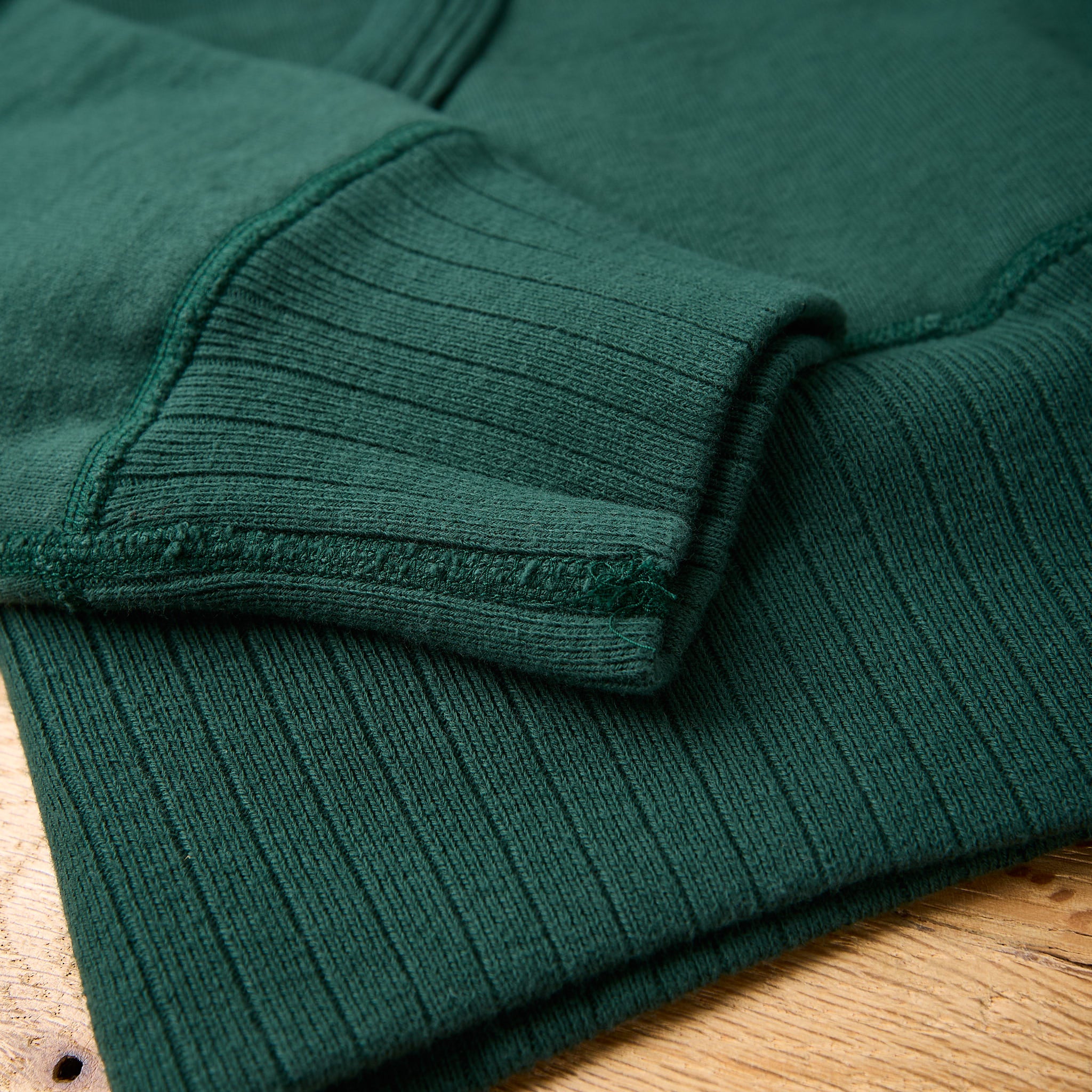 whitesville | wv67729 heavy sweat hooded parka - green - Image 3