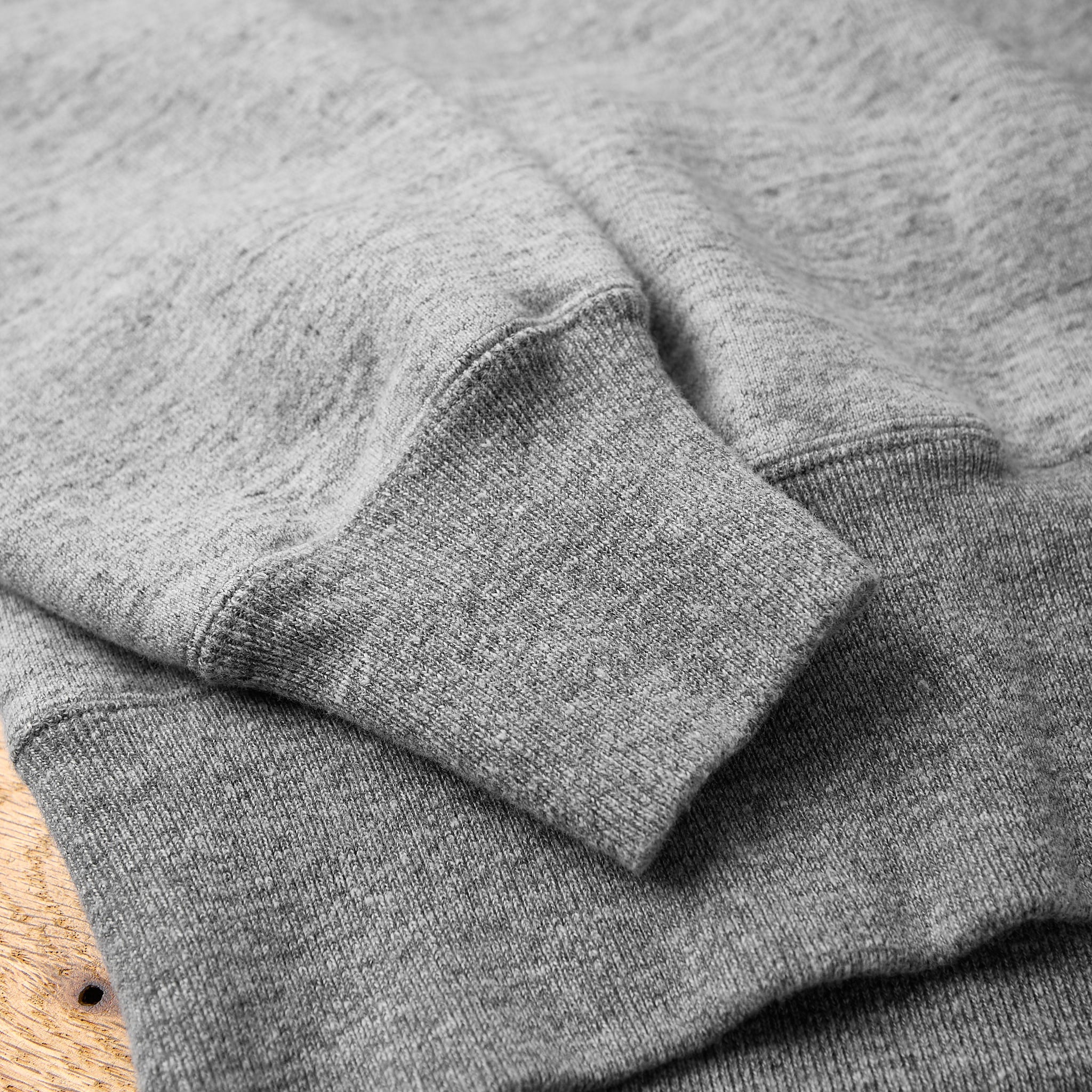 whitesville | wv69617 half zip sweat shirt "monroe" - h.gray - Image 4