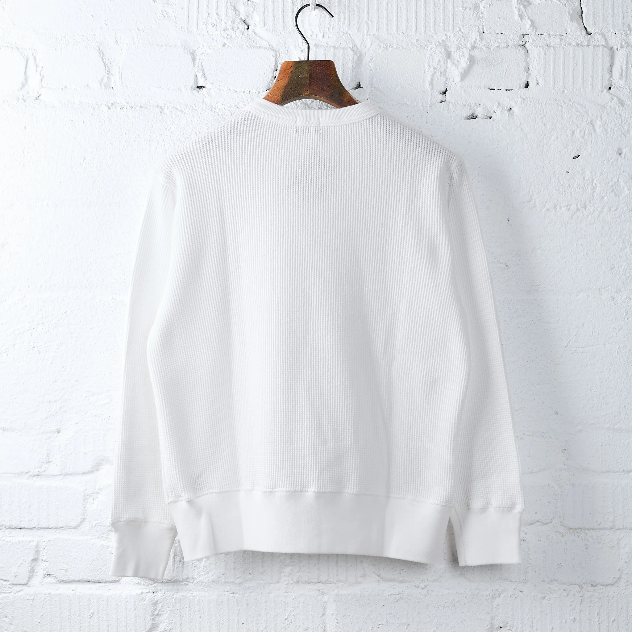 whitesville | wv69643 whitesville thermal t-shirt - off white - Image 2