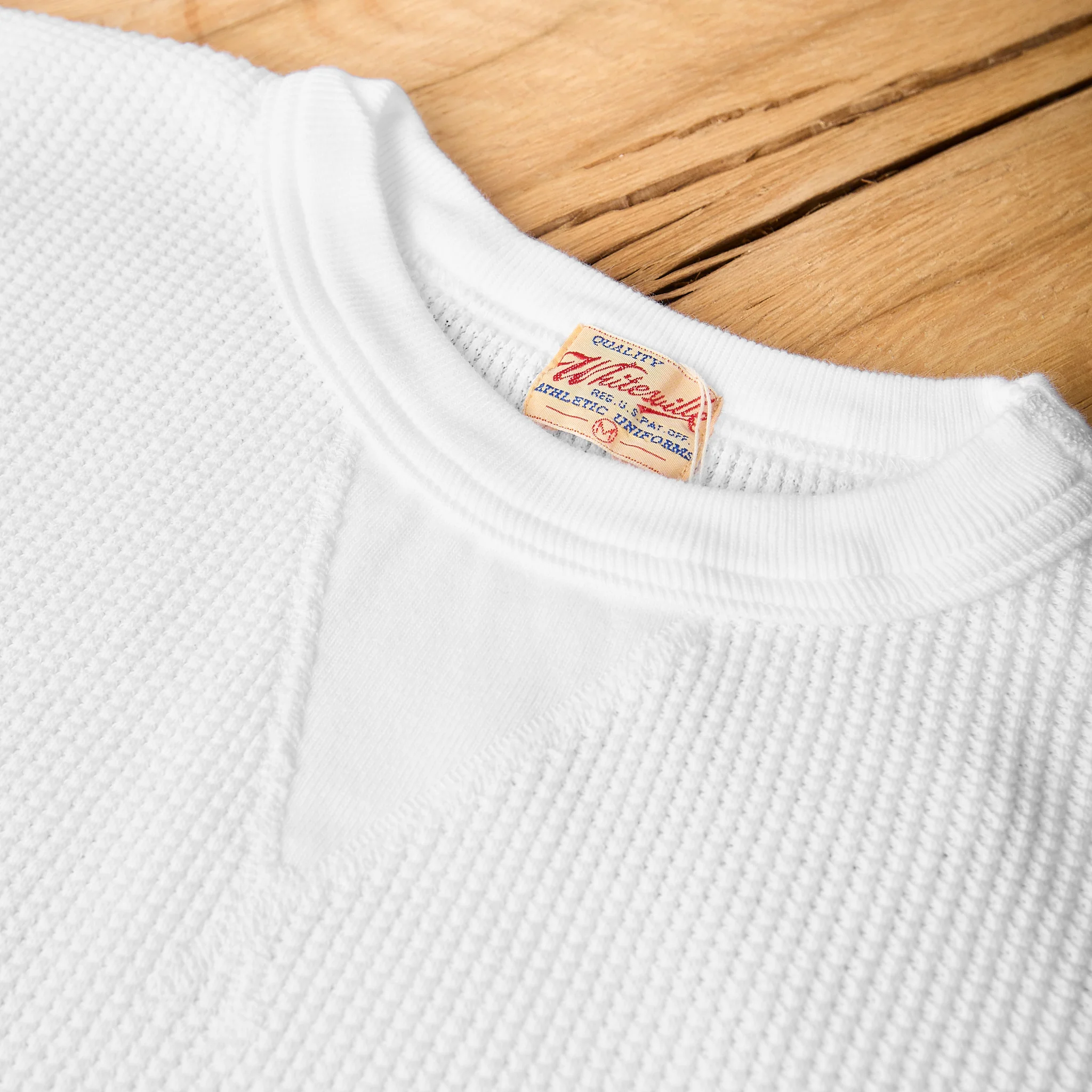 whitesville | wv69643 whitesville thermal t-shirt - off white - Image 3