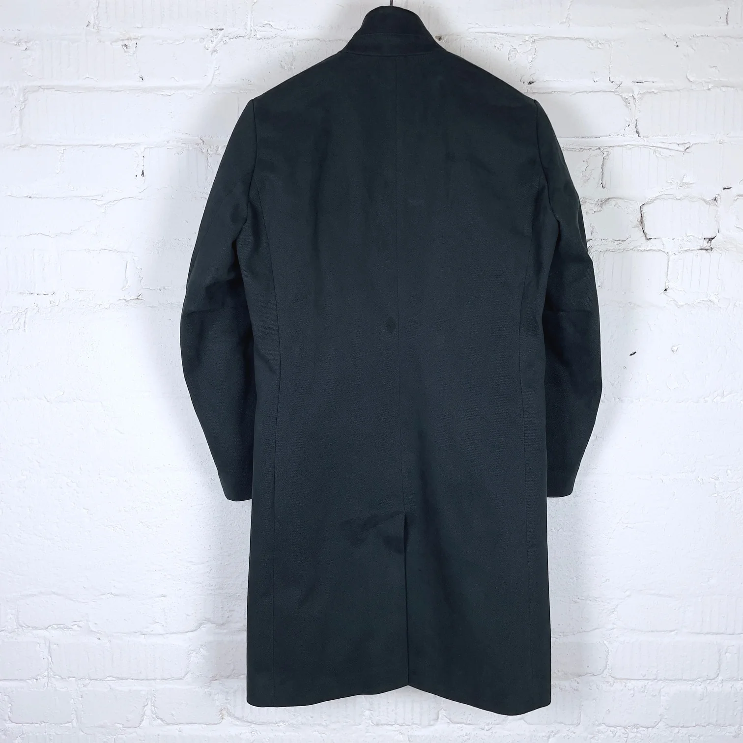 workhouse | east end coat in cotton drill - black - Image 5