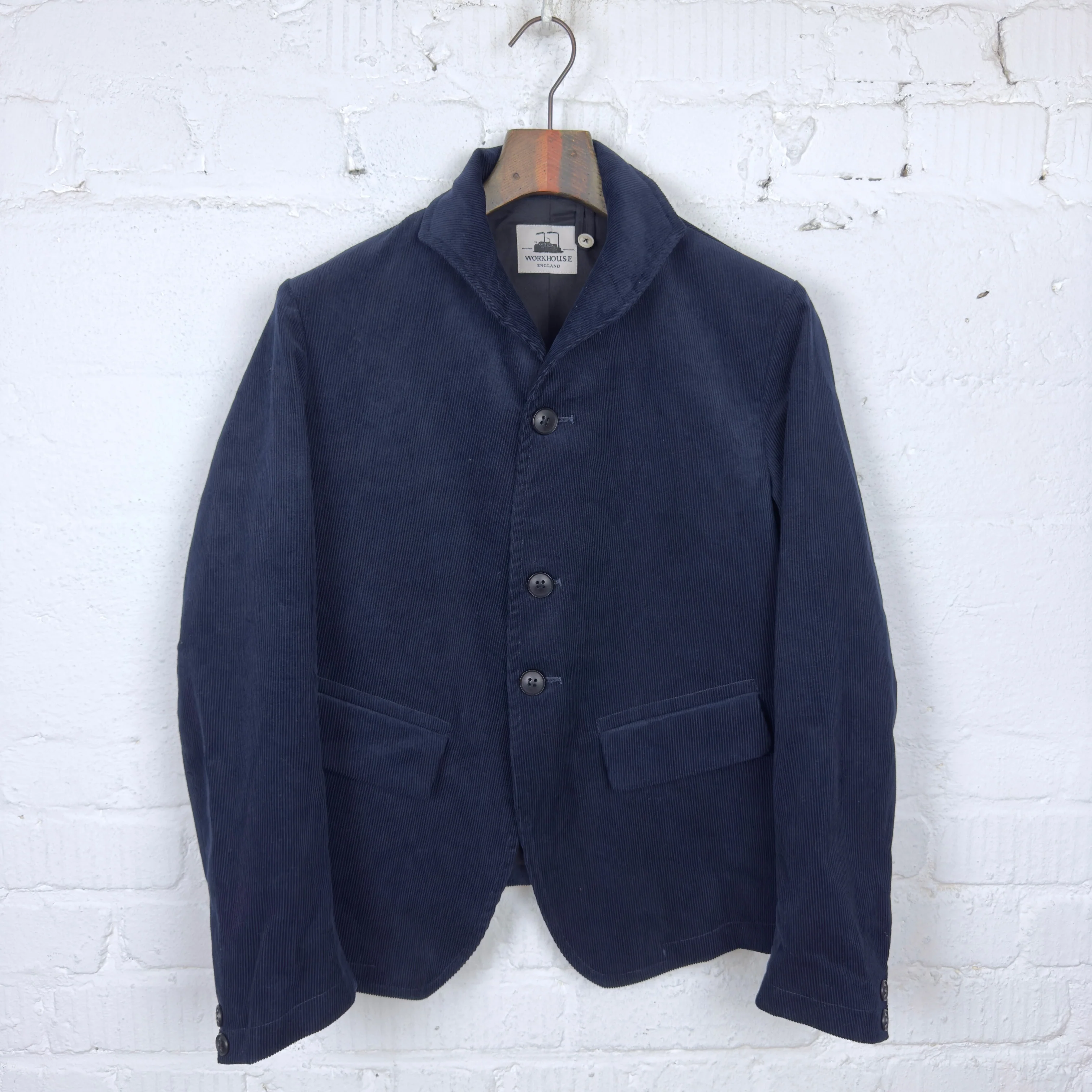 workhouse | orbal jacket navy corduroy