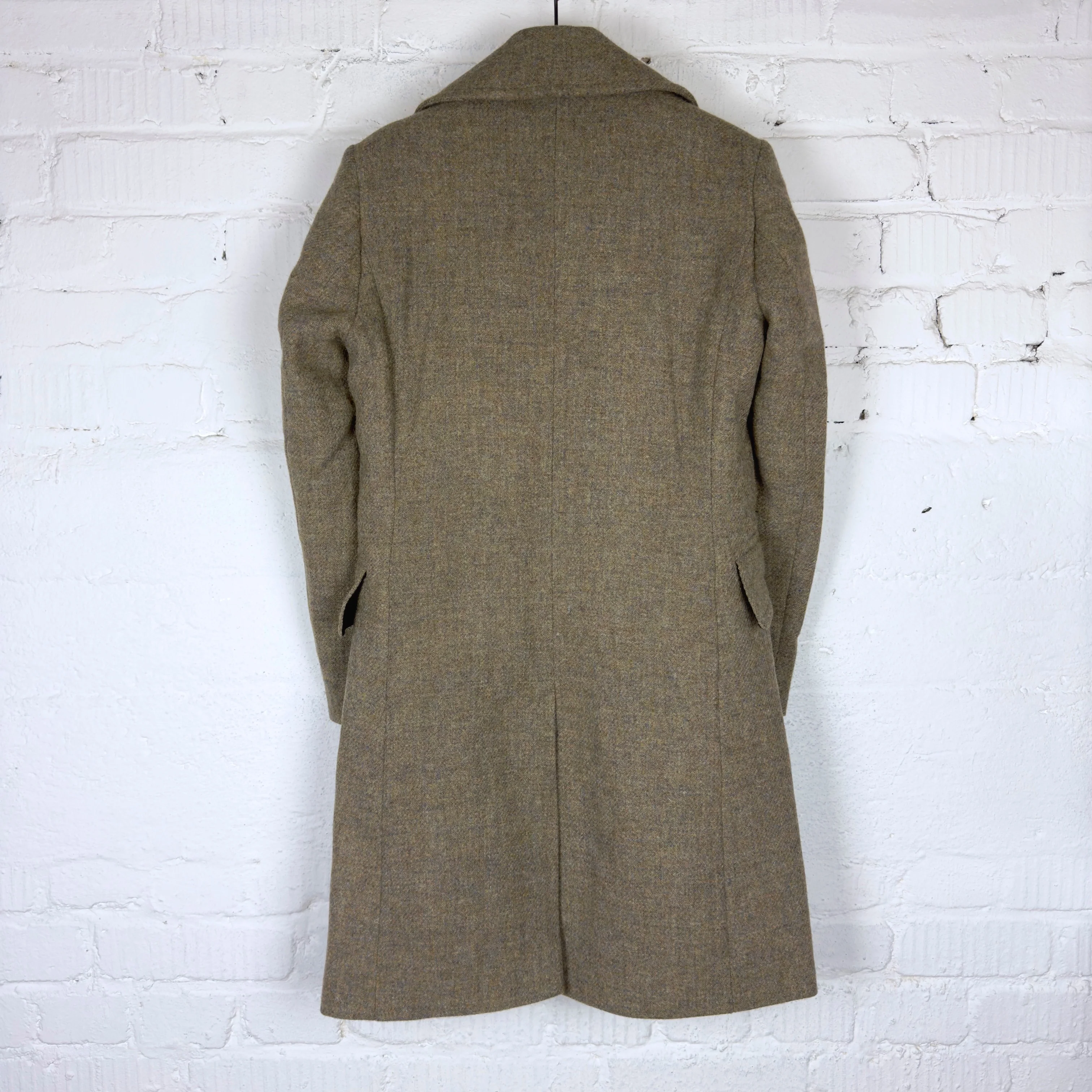 workhouse | pip coat harris tweed sage - Image 5