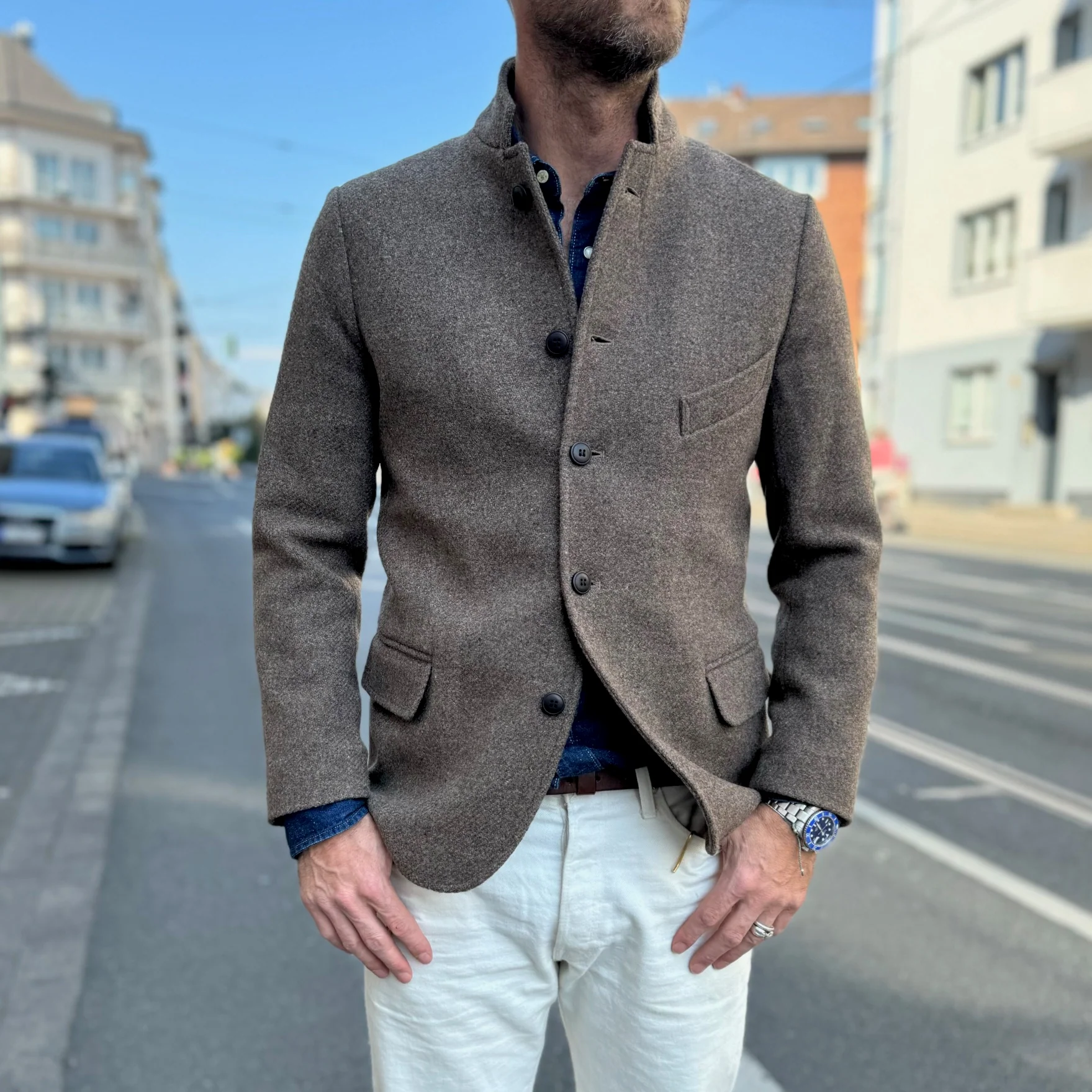 workhouse | top boy wool jacket mole - Image 2