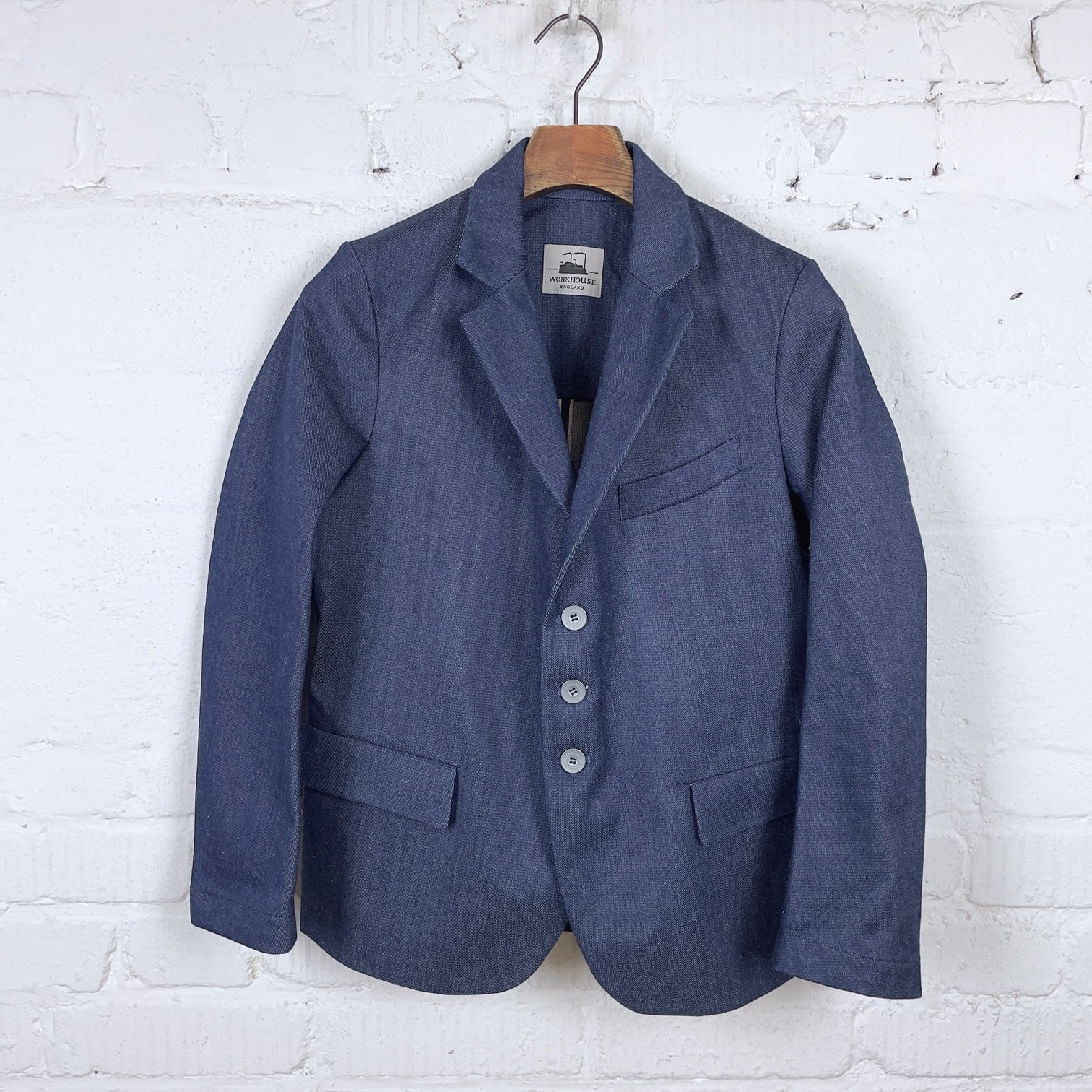 workhouse x stuf|f | club jacket - selvedge denim (nos)
