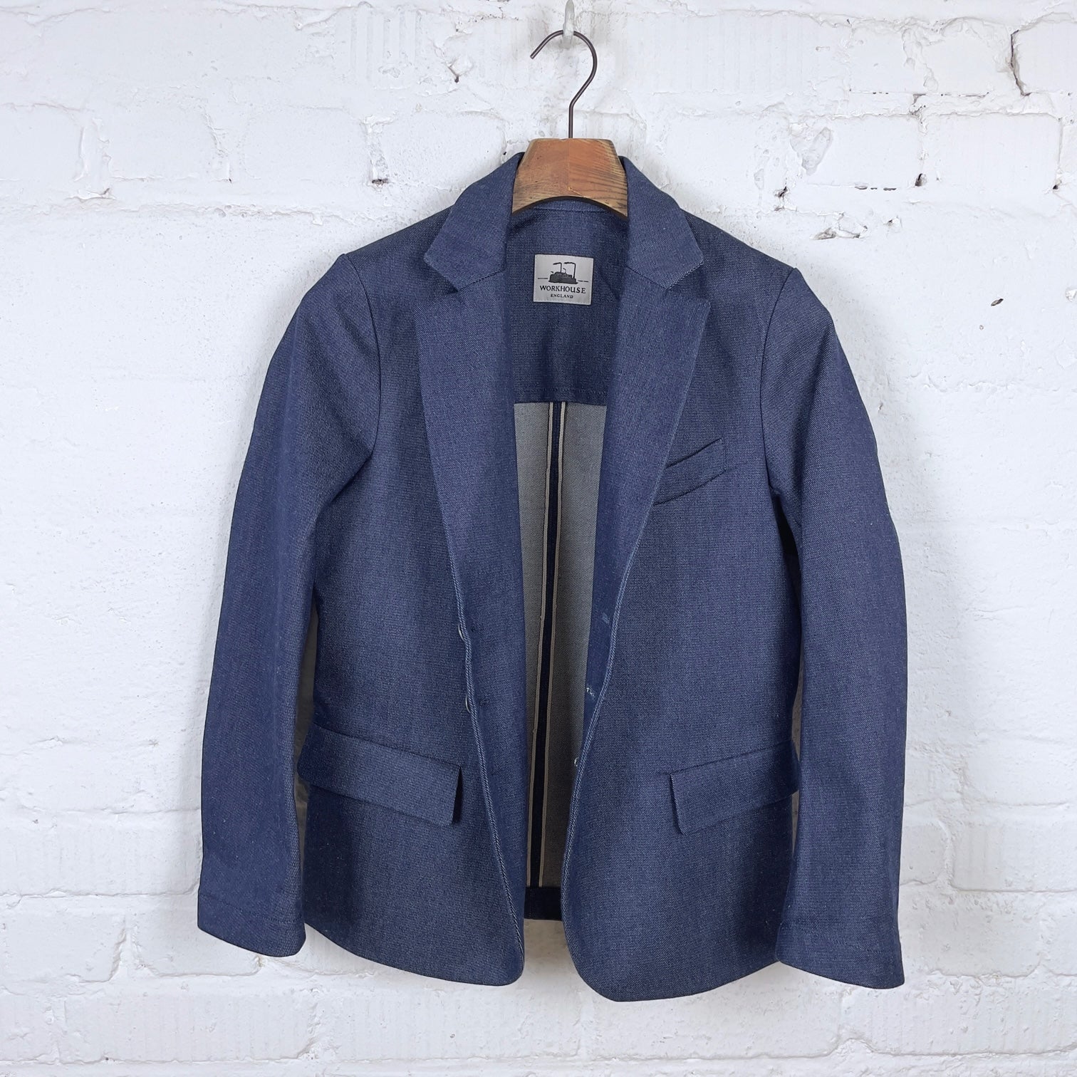 workhouse x stuf|f | club jacket - selvedge denim (nos) - Image 3