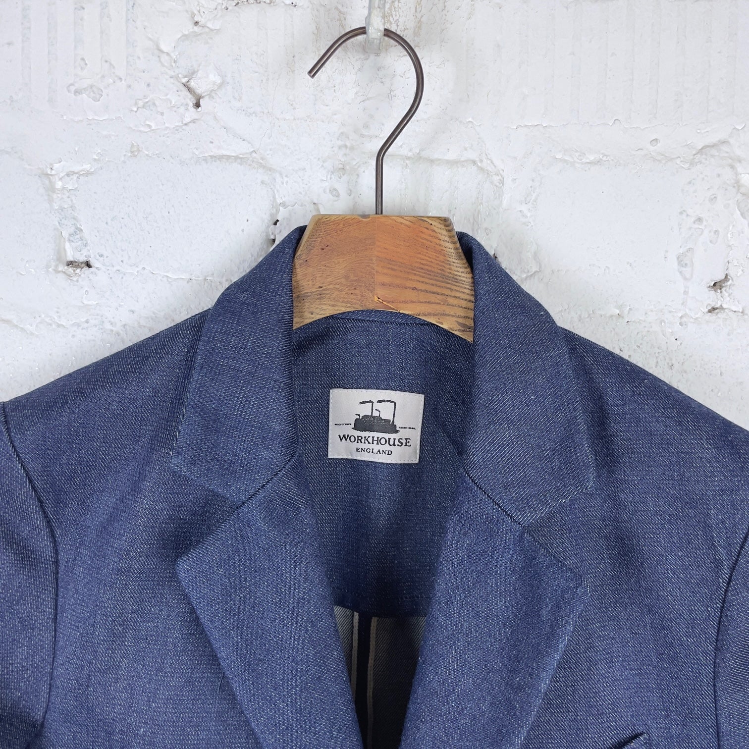 workhouse x stuf|f | club jacket - selvedge denim (nos) - Image 5