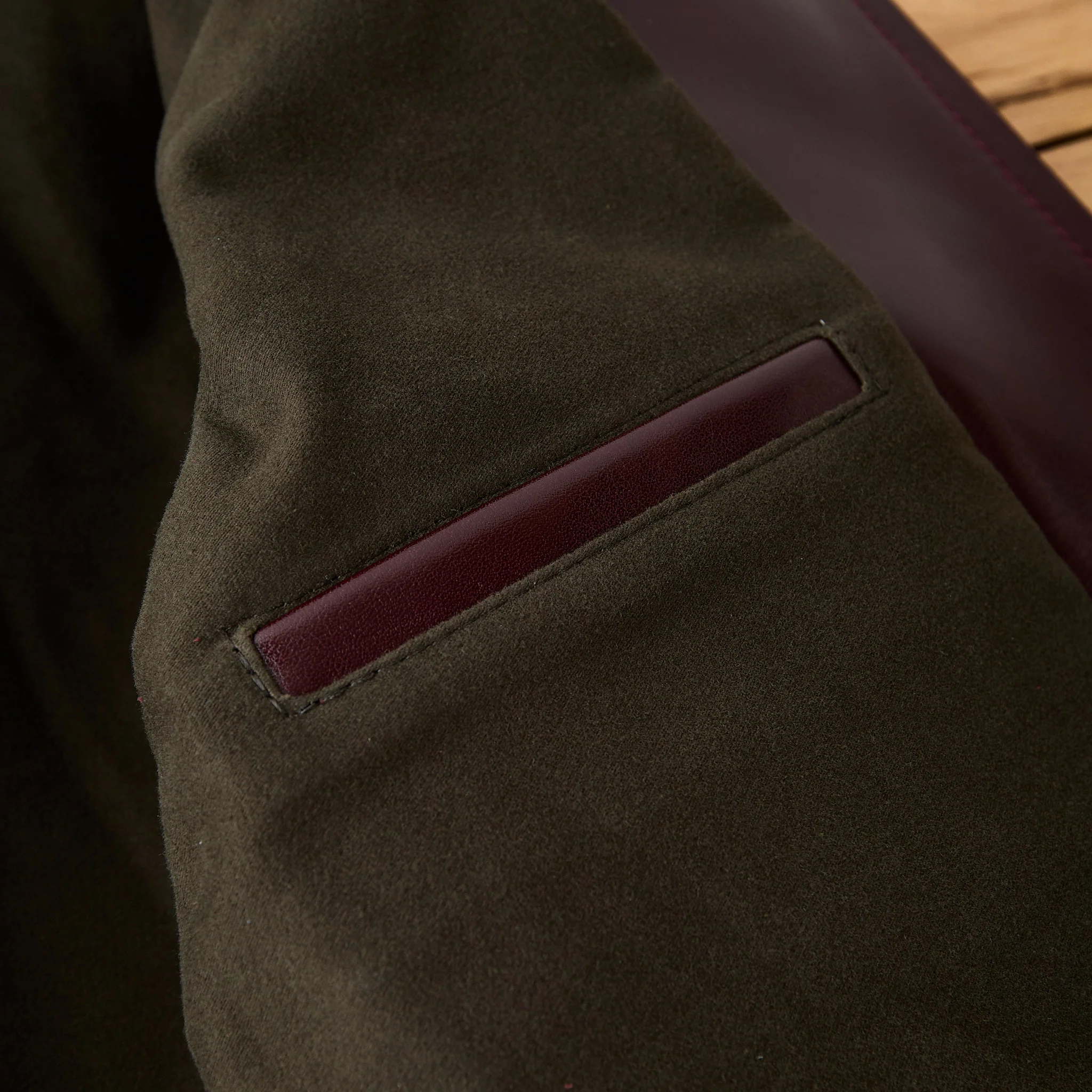y'2 leather | aniline steer single riders (lsr-42)- cherry - Image 8