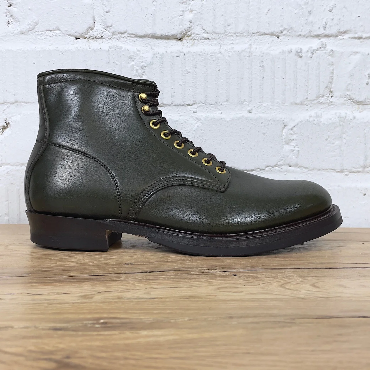 y'2 leather | eco horse work boots olive (es-02)