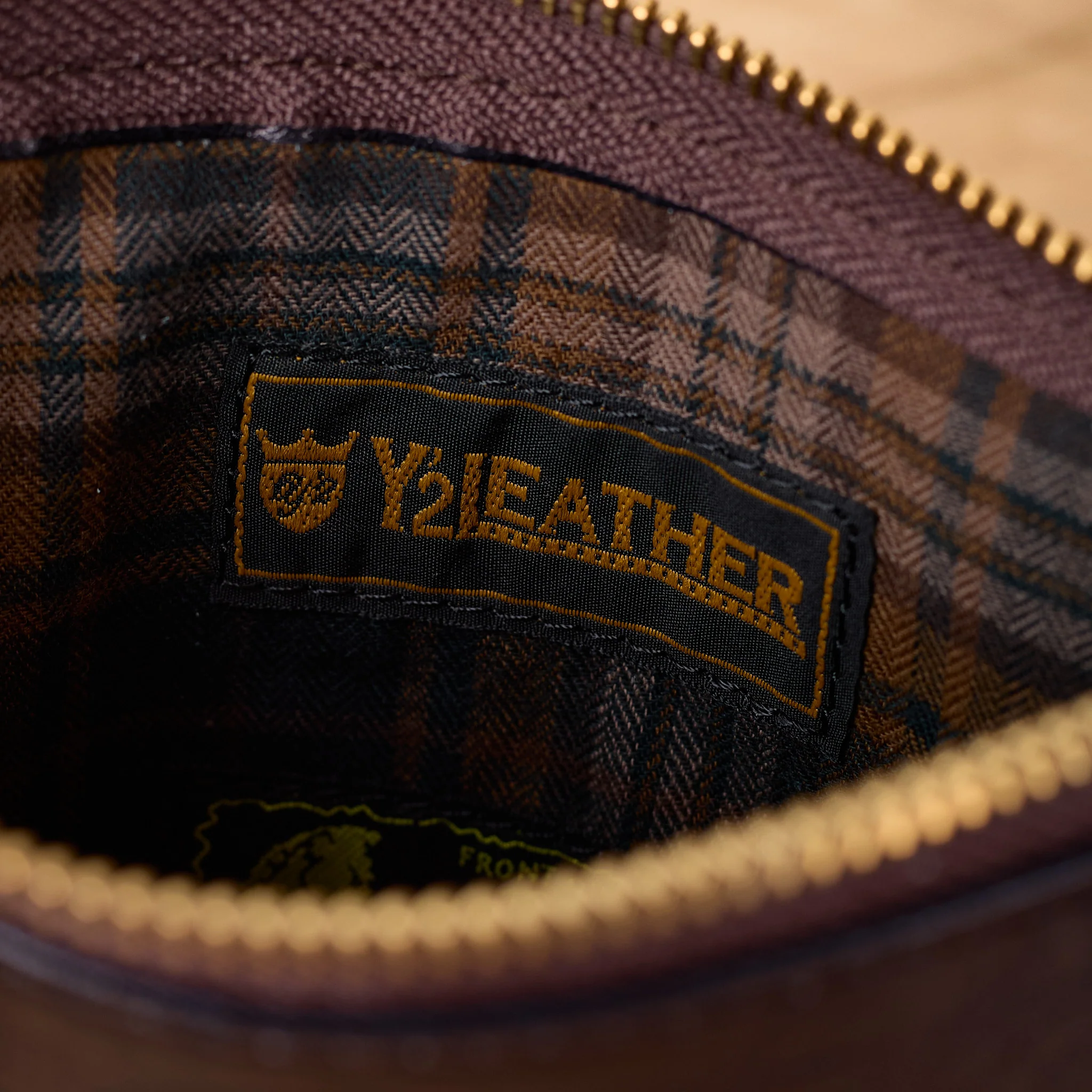 y'2 leather | horse hide leather poach small - indigo - Image 4