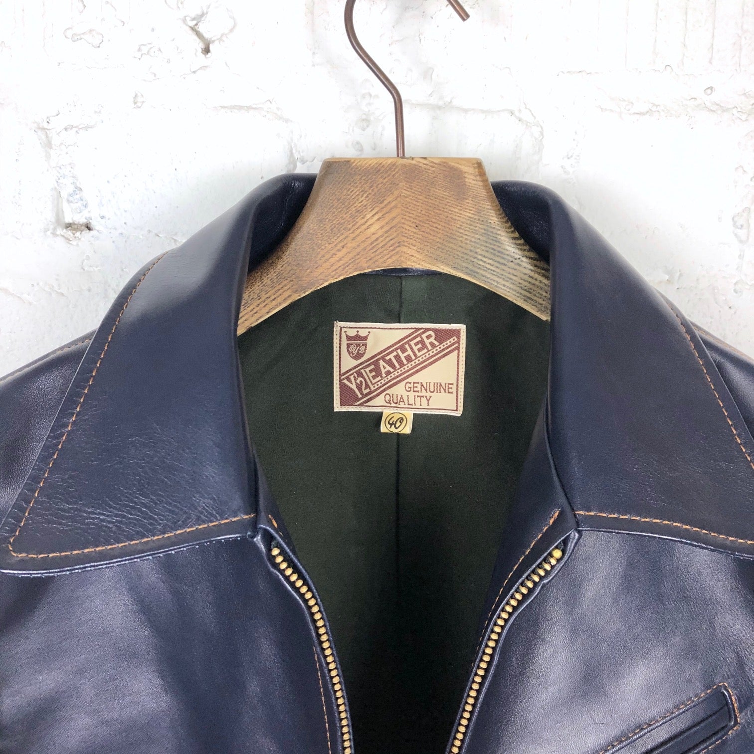y'2 leather | indigo horse single riders jacket (ir-42) - Image 5