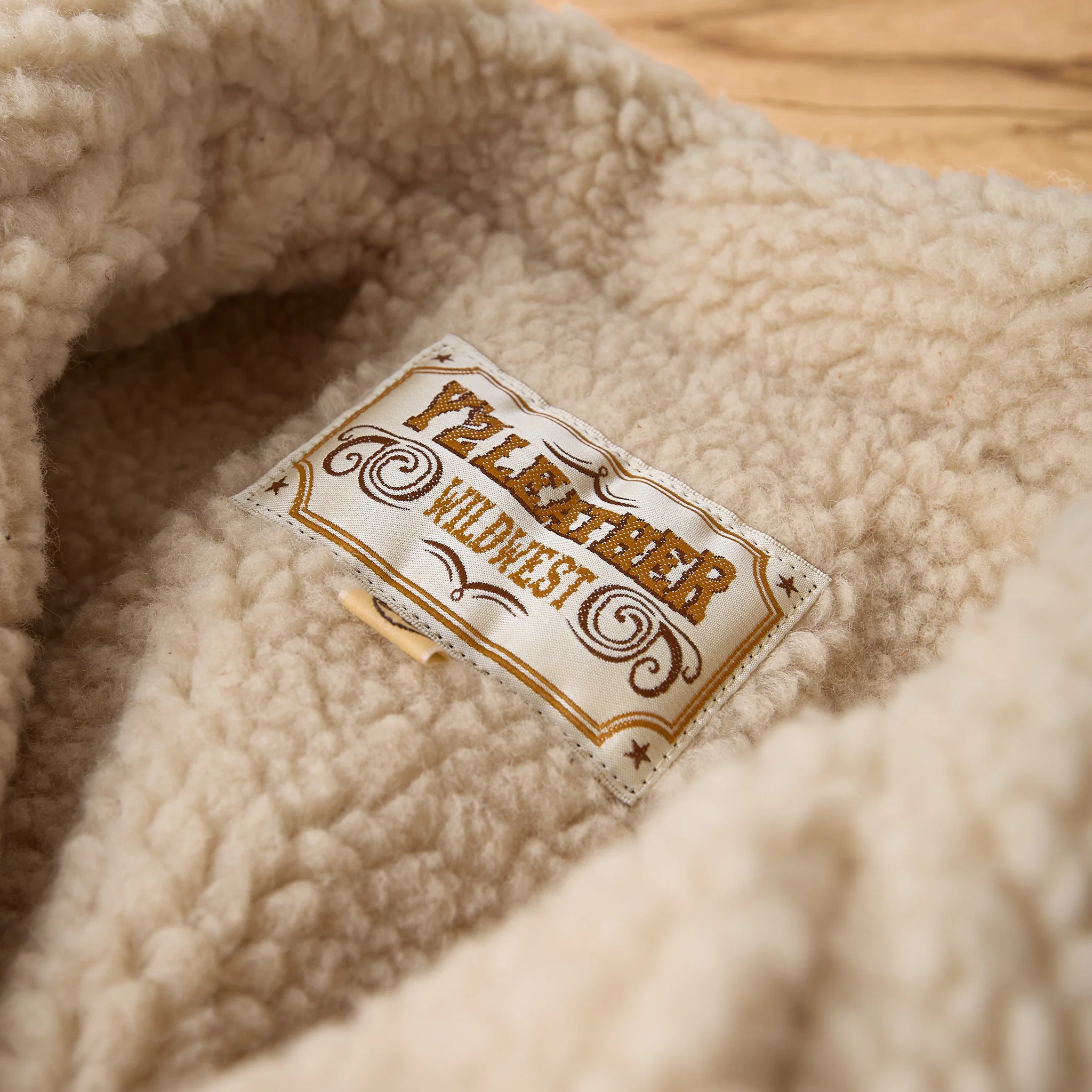 y'2 leather | steer roughout ranch coat (wj-02) - camel - Image 5