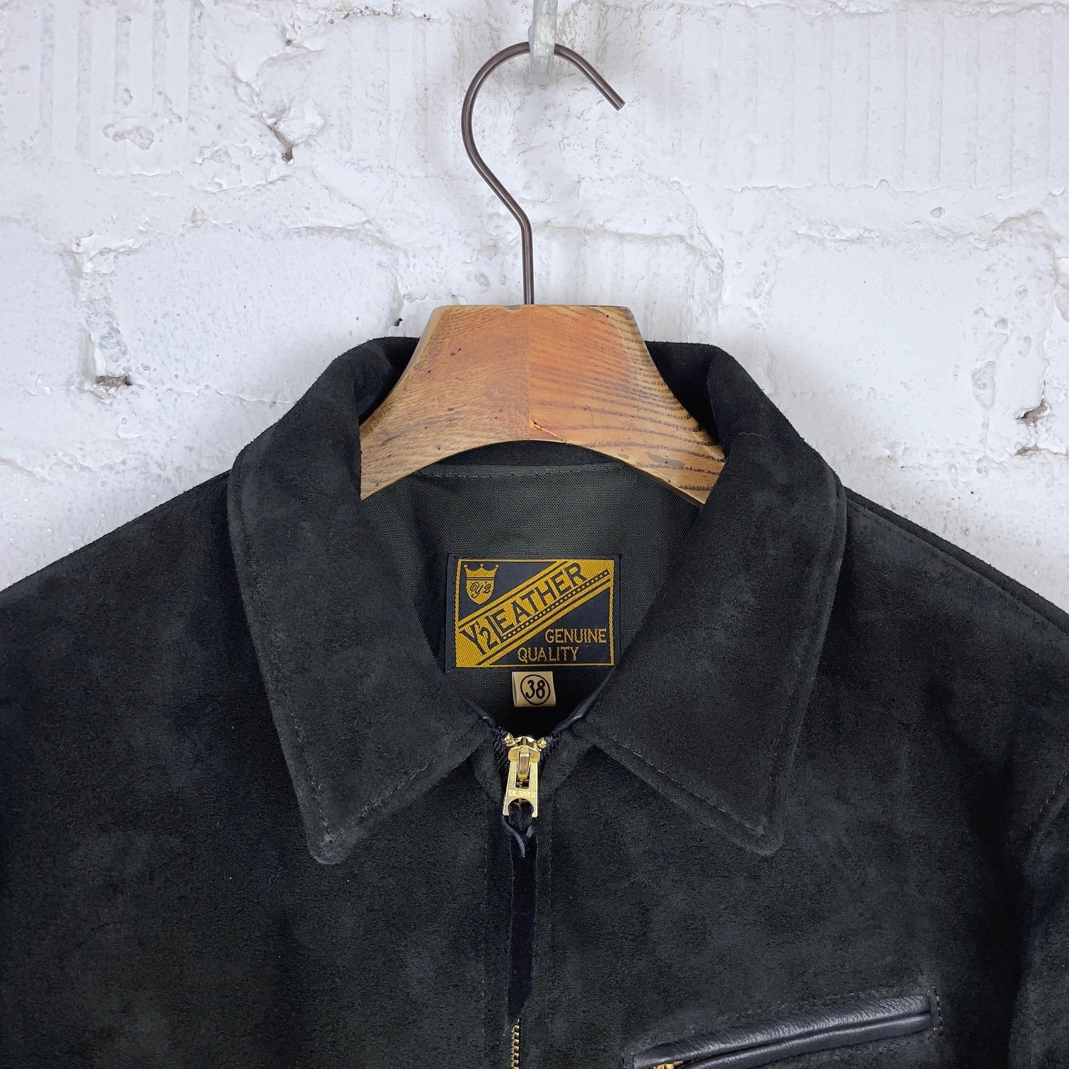 y'2 leather | steer suede single riders black (tr-65) - Image 4